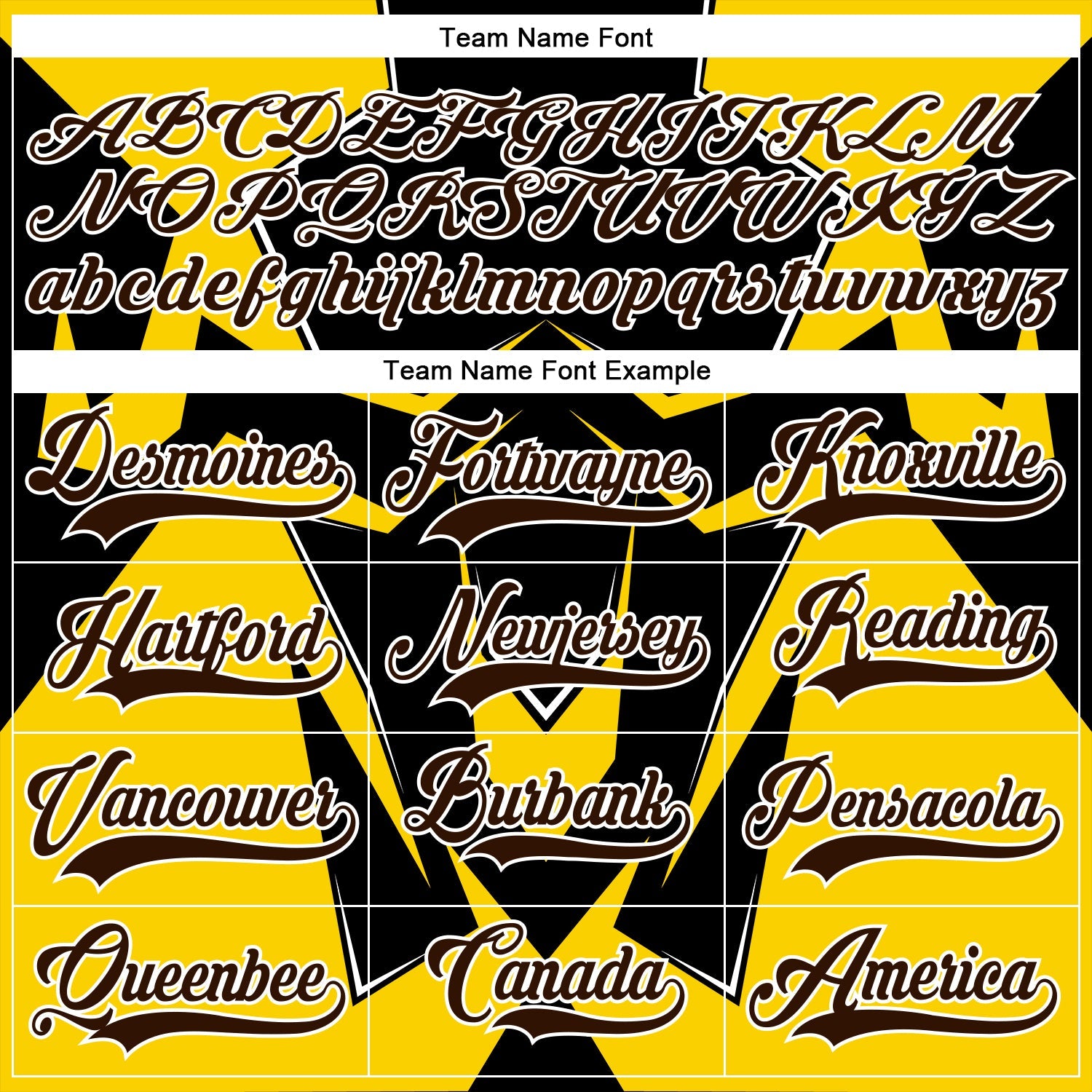 Custom Black Brown Yellow-White 3D Pattern Cyber Mecha E-sport Hockey Jersey view 4