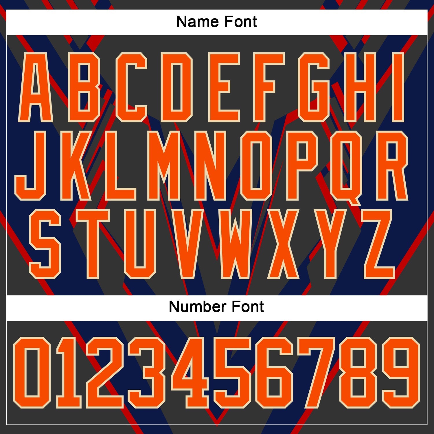 Custom Black Orange Gold Blue Cream-White 3D Pattern Cyber Mecha E-sport Hockey Jersey view 5