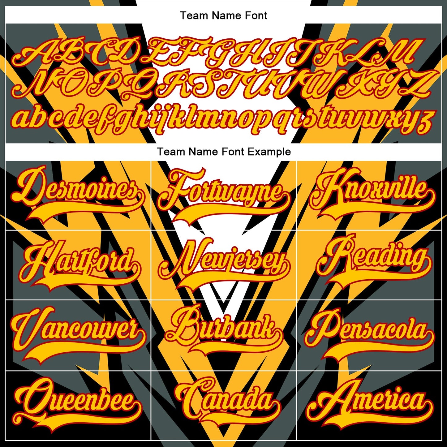 Custom Black Yellow Royal-Red 3D Pattern Cyber Mecha E-sport Hockey Jersey view 4