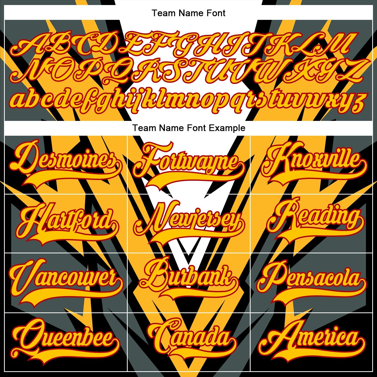 Custom Black Yellow Royal-Red 3D Pattern Cyber Mecha E-sport Hockey Jersey view 4