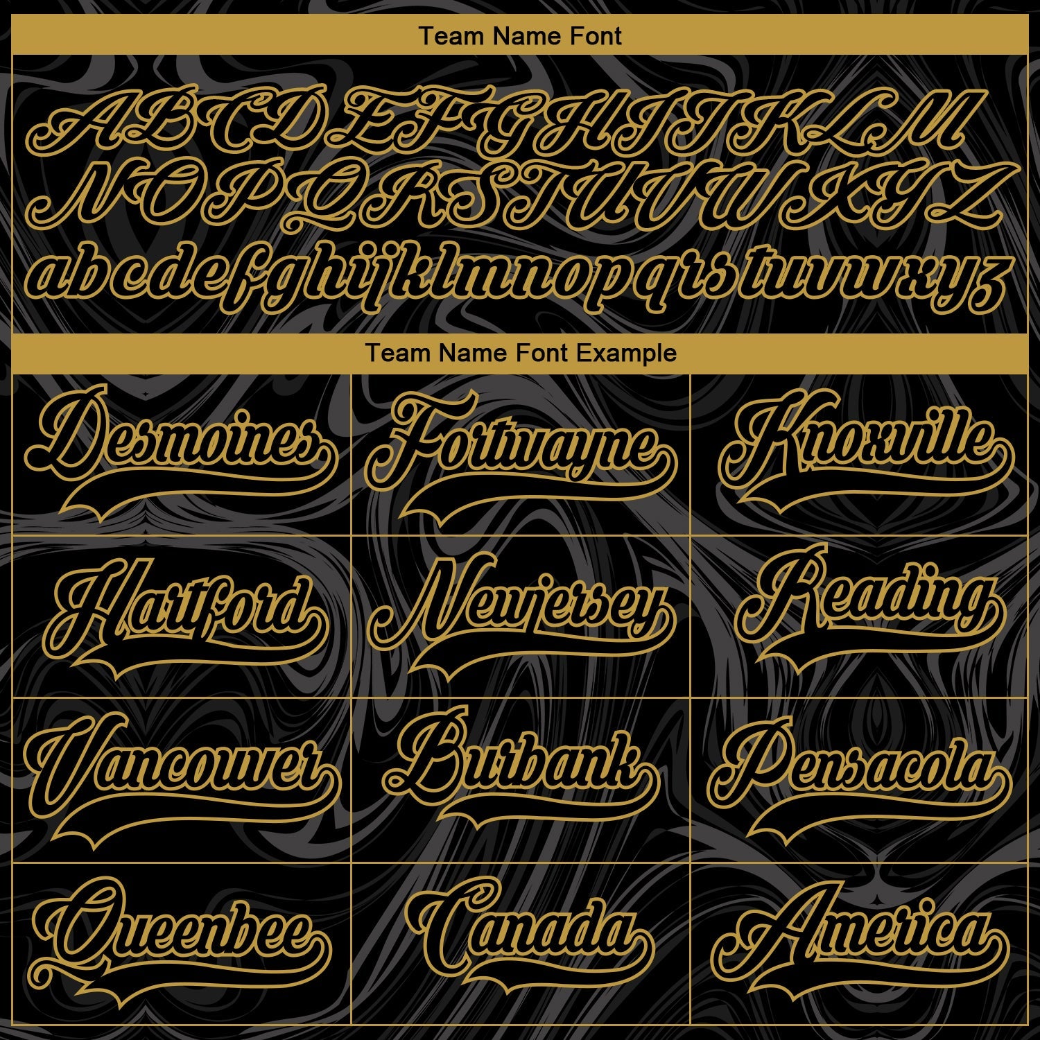 Custom Black Old Gold-White 3D Splash Art Hockey Lace Neck Jersey view 6