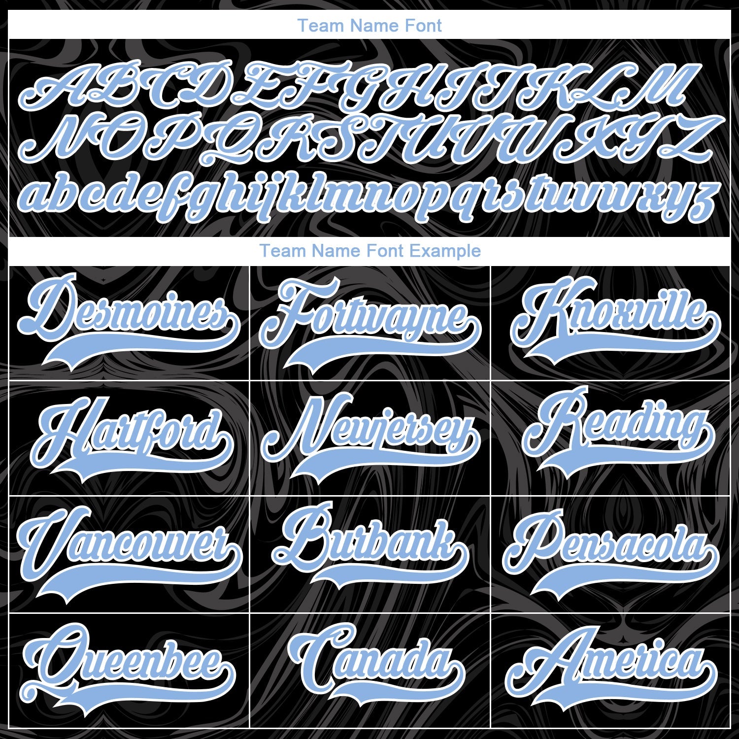 Custom Black Light Blue-White 3D Splash Art Hockey Lace Neck Jersey view 6