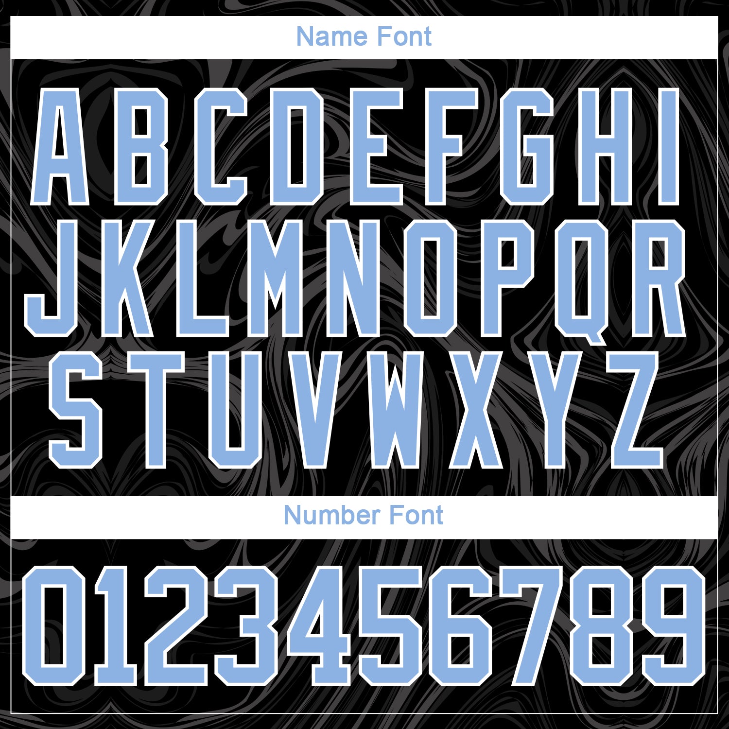 Custom Black Light Blue-White 3D Splash Art Hockey Lace Neck Jersey view 7