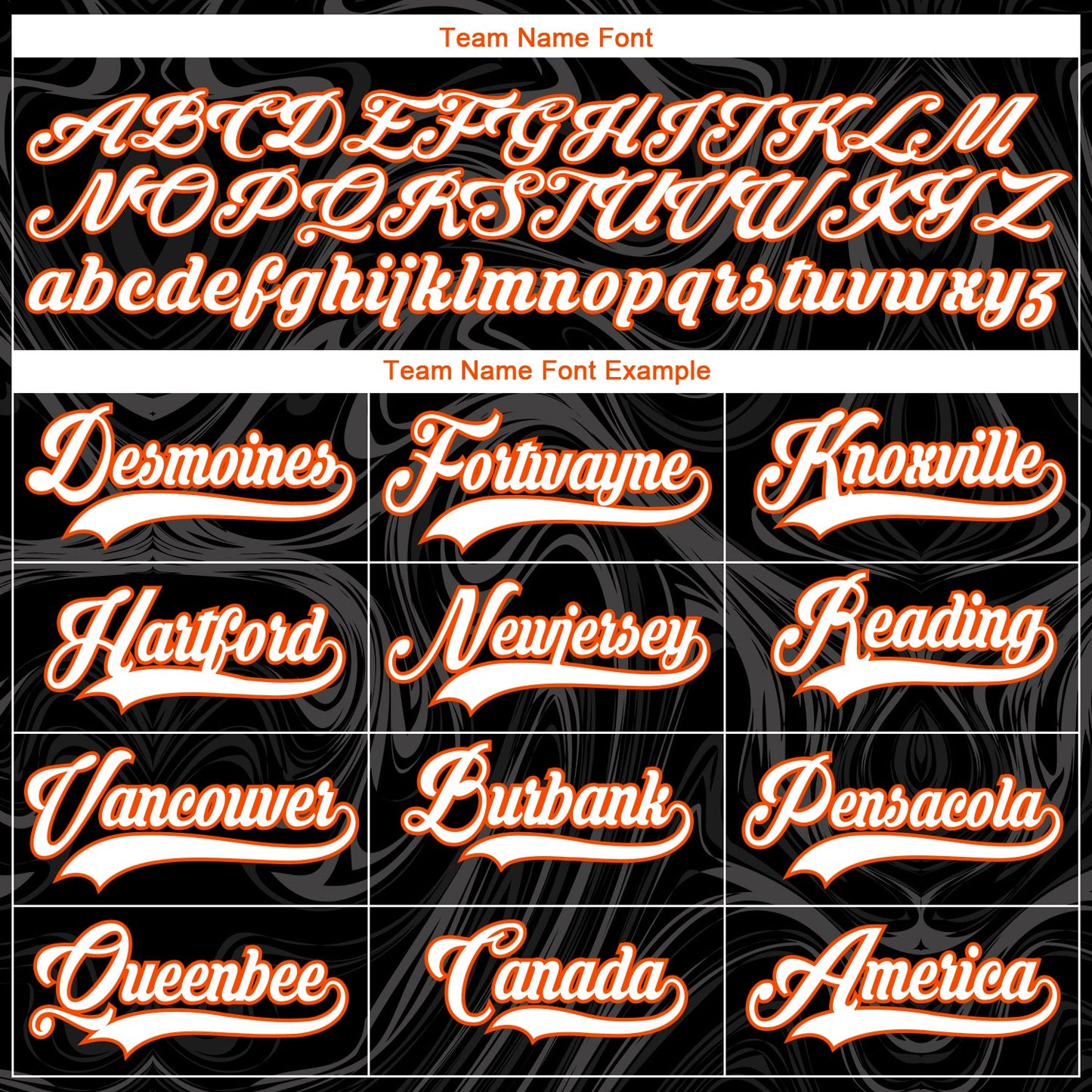 Custom Black White-Orange 3D Splash Art Hockey Lace Neck Jersey view 6