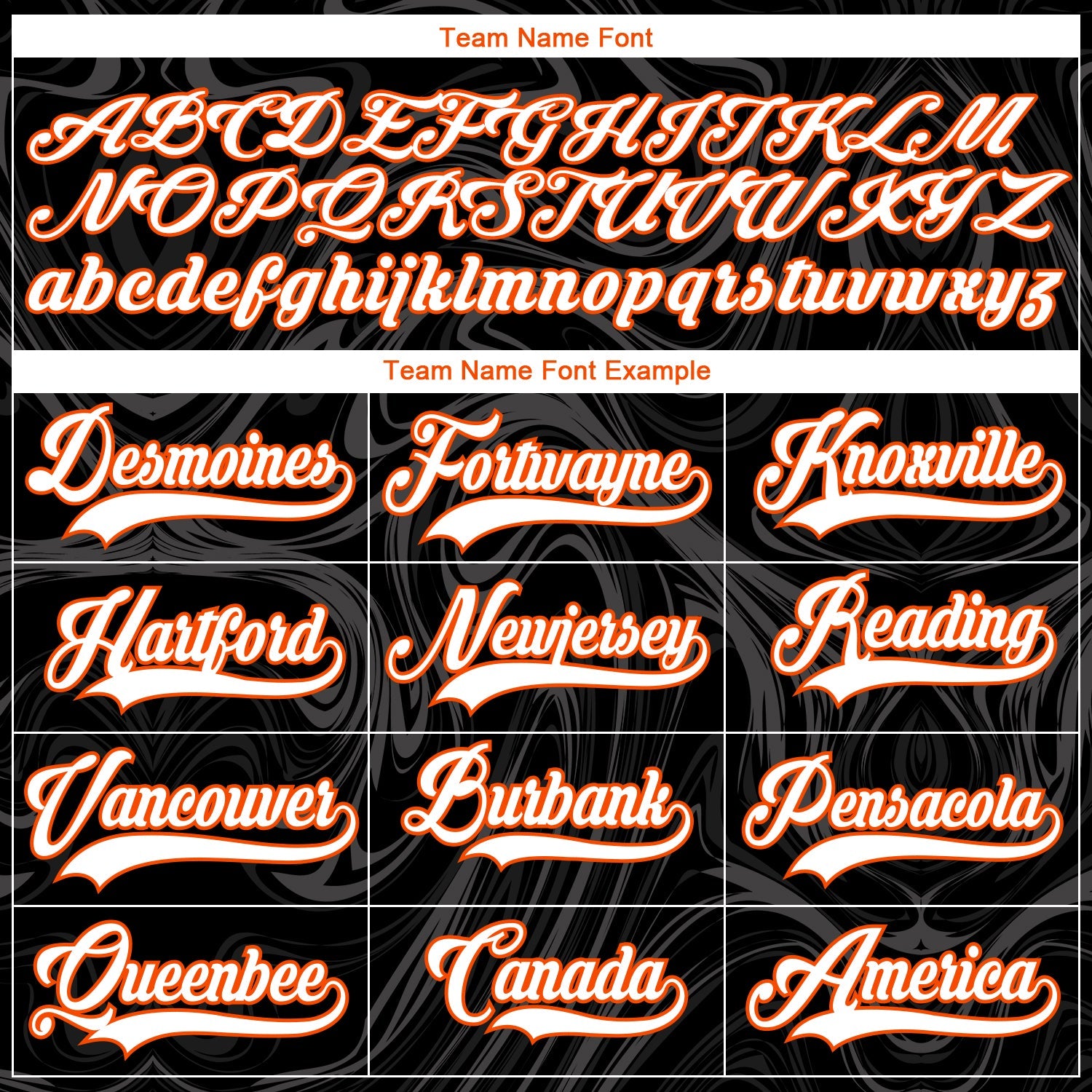 Custom Black White-Orange 3D Splash Art Hockey Lace Neck Jersey view 6