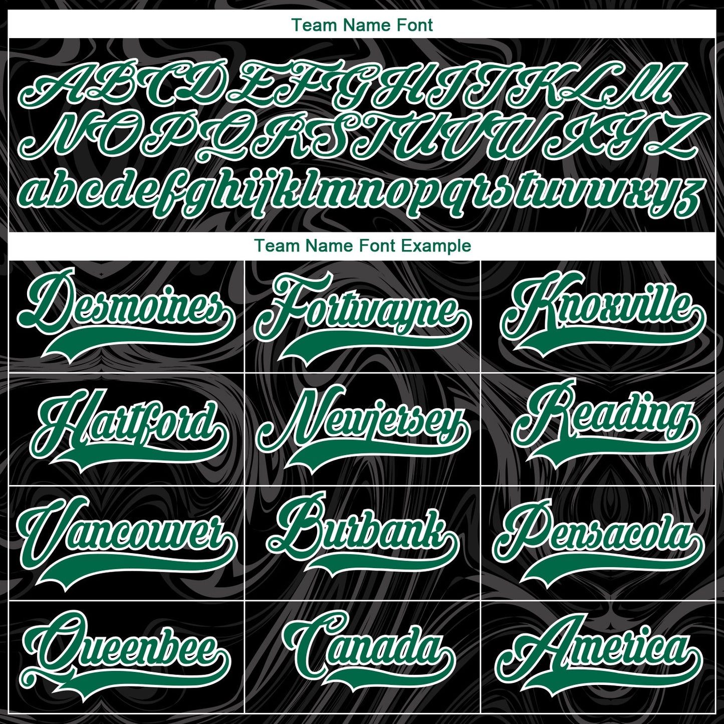 Custom Black Kelly Green-White 3D Splash Art Hockey Lace Neck Jersey view 6