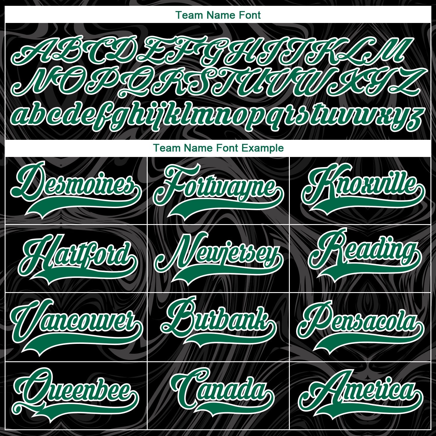 Custom Black Kelly Green-White 3D Splash Art Hockey Lace Neck Jersey view 6