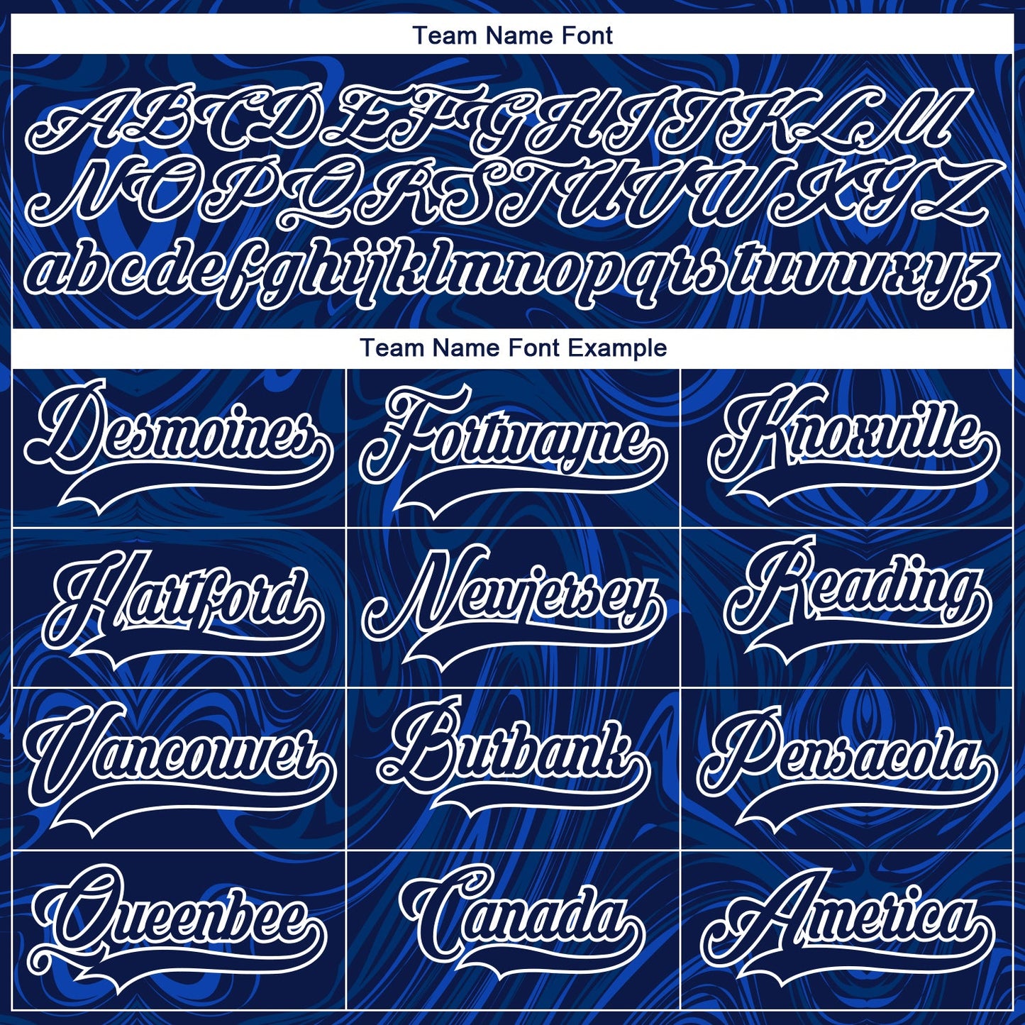 Custom Navy White 3D Splash Art Hockey Lace Neck Jersey view 6
