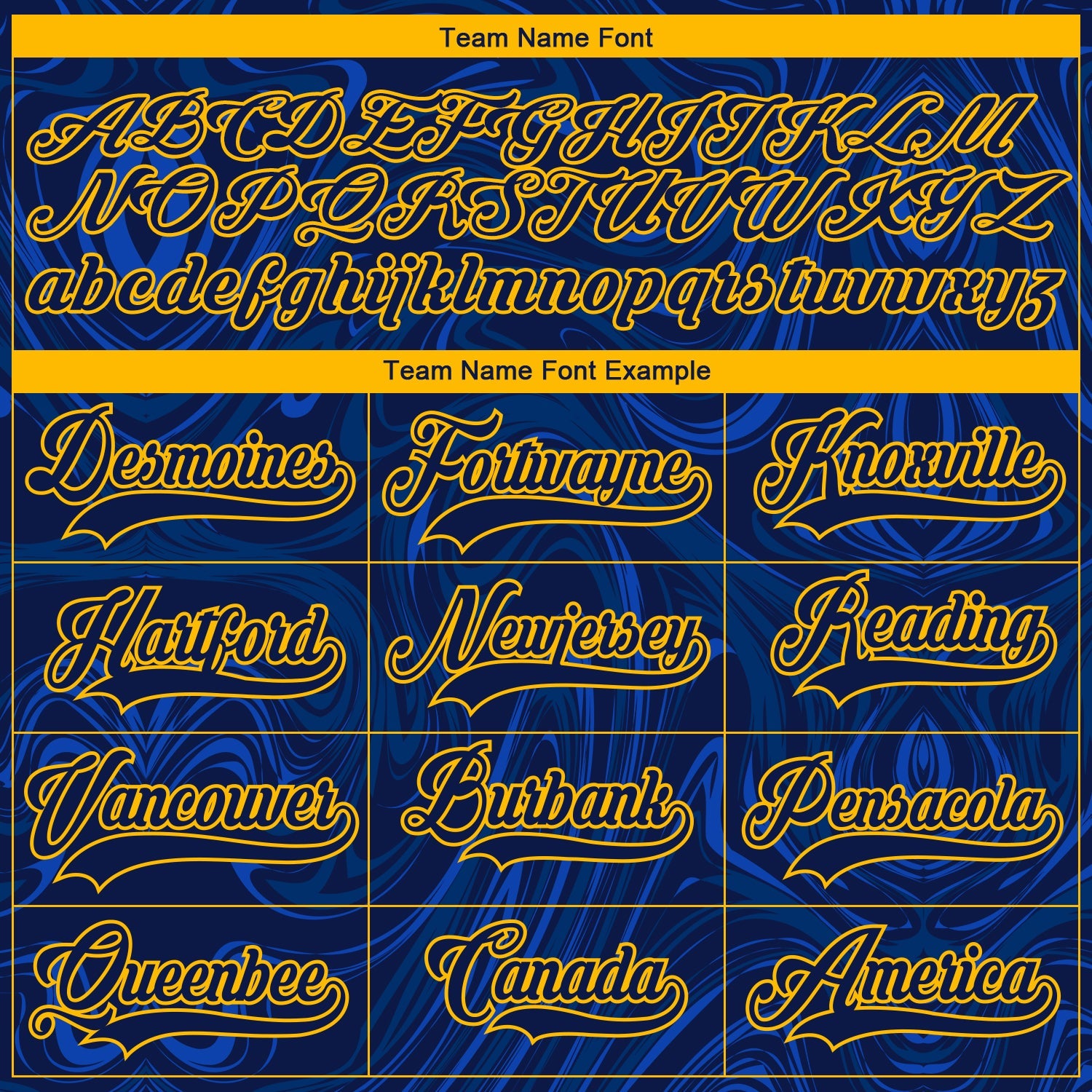 Custom Navy Gold-White 3D Splash Art Hockey Lace Neck Jersey view 6