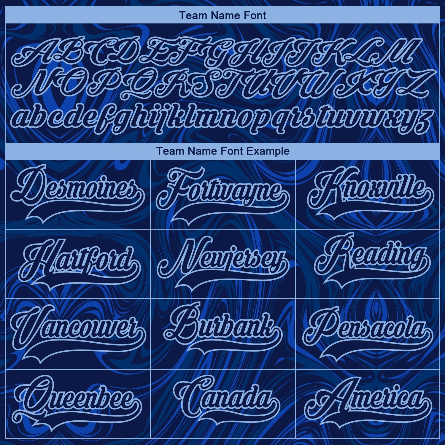 Custom Navy Light Blue-White 3D Splash Art Hockey Lace Neck Jersey view 6