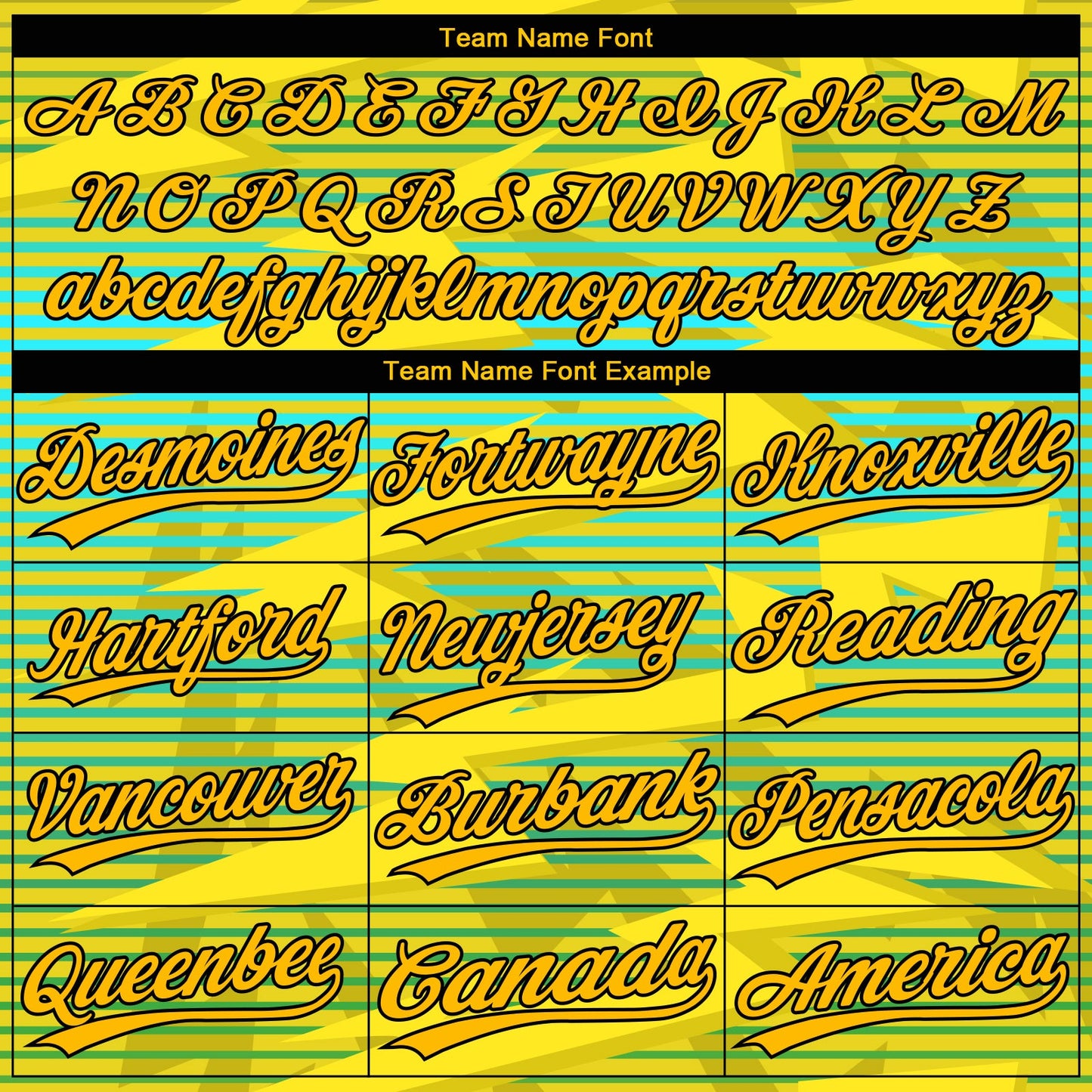 Custom Gold Gold Black-Light Blue 3D Pattern Design Authentic Baseball Jersey view 4
