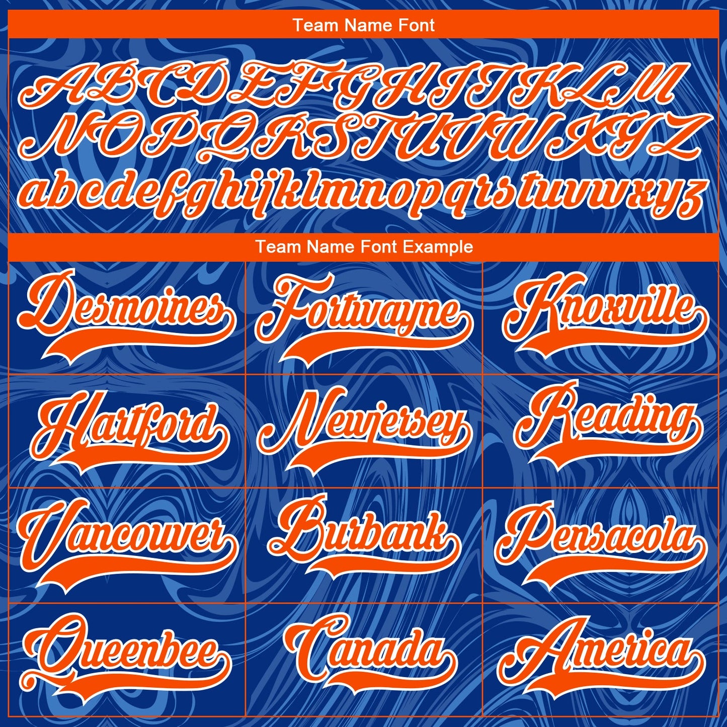 Custom Royal Orange-White 3D Splash Art Hockey Lace Neck Jersey view 6