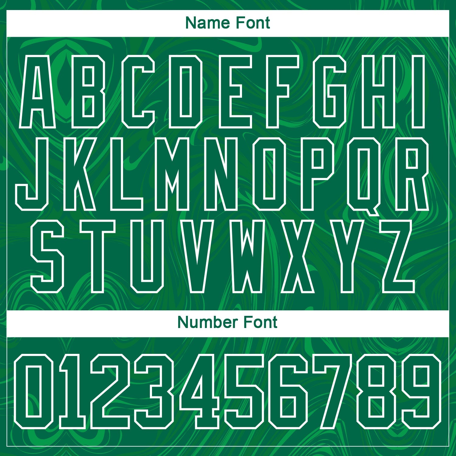 Custom Kelly Green White 3D Splash Art Hockey Lace Neck Jersey view 7