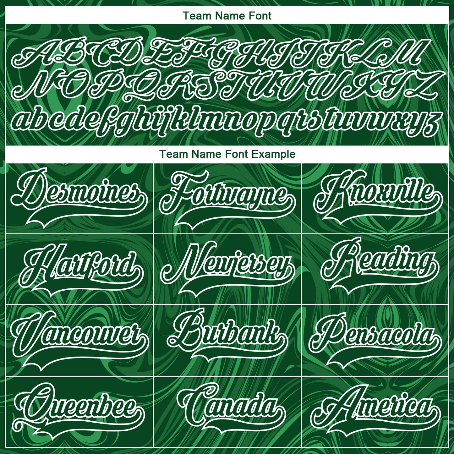 Custom Green Old Gold-White 3D Splash Art Hockey Lace Neck Jersey view 6