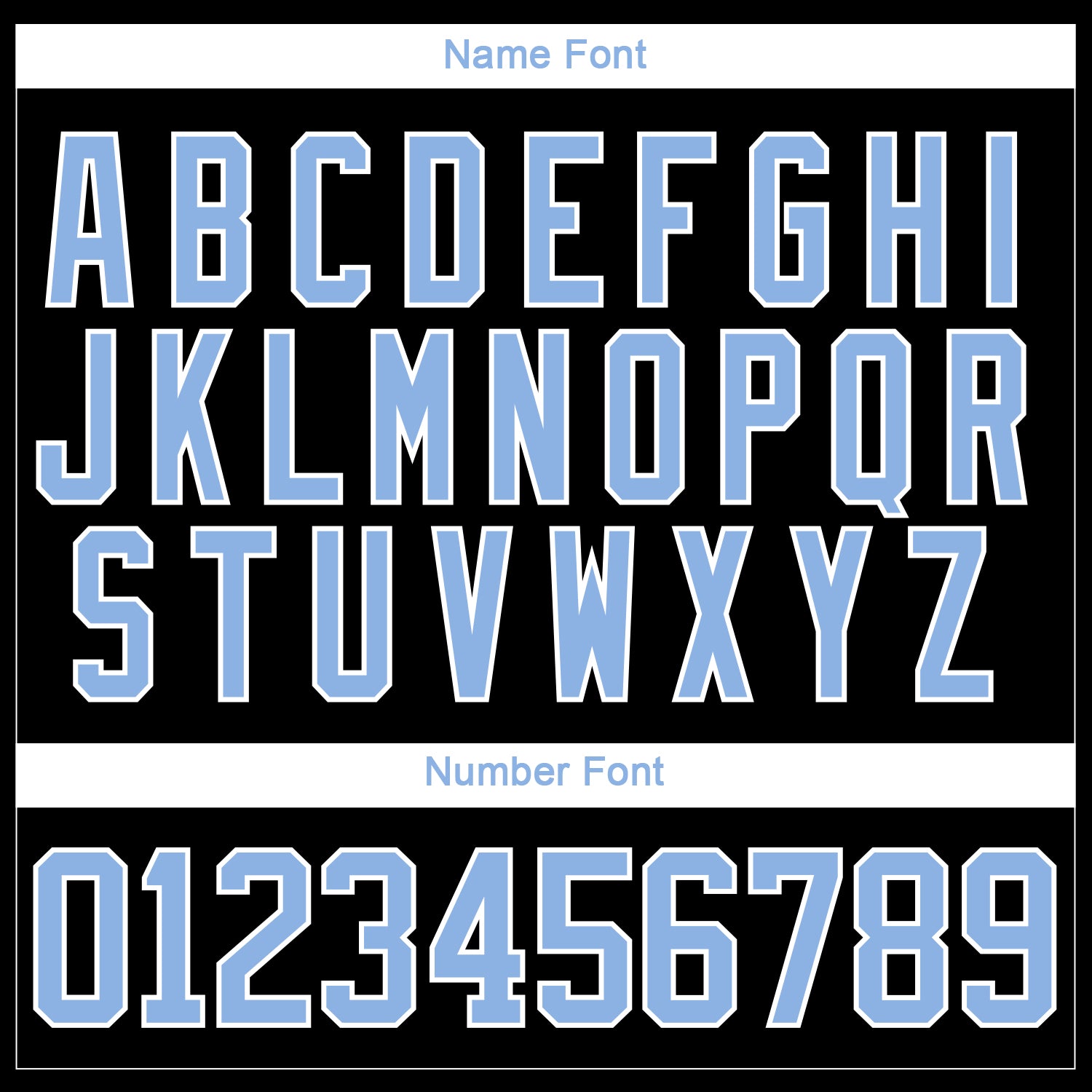 Custom Light Blue Black-White 3D Pattern Geometric Shape Hockey Lace Neck Jersey view 7