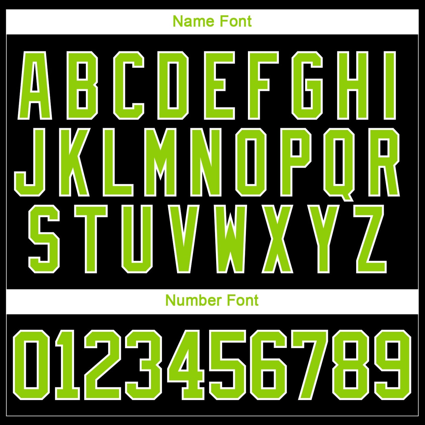 Custom Neon Green Black-White 3D Pattern Geometric Shape Hockey Lace Neck Jersey view 7