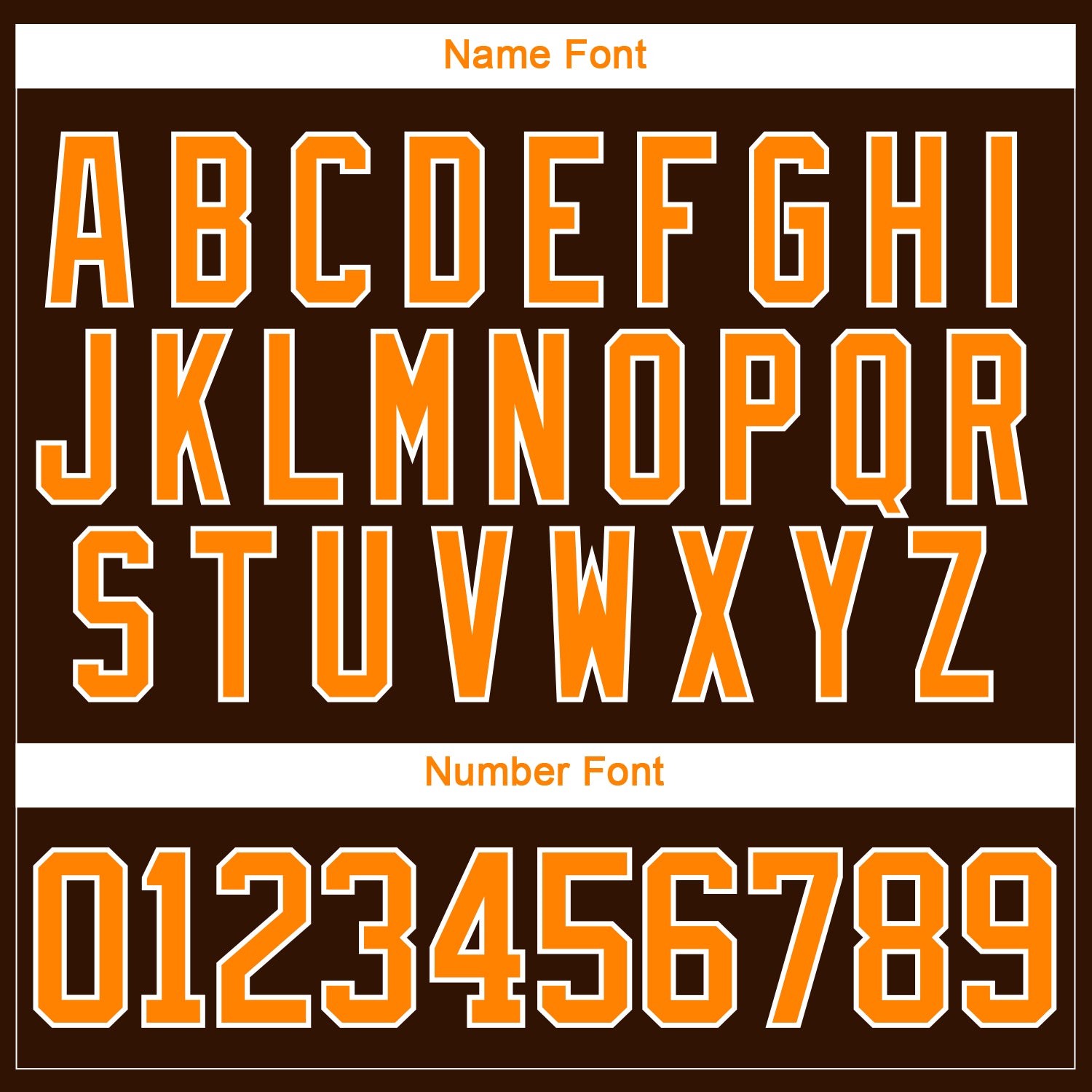 Custom Bay Orange Brown-White 3D Pattern Geometric Shape Hockey Lace Neck Jersey view 7