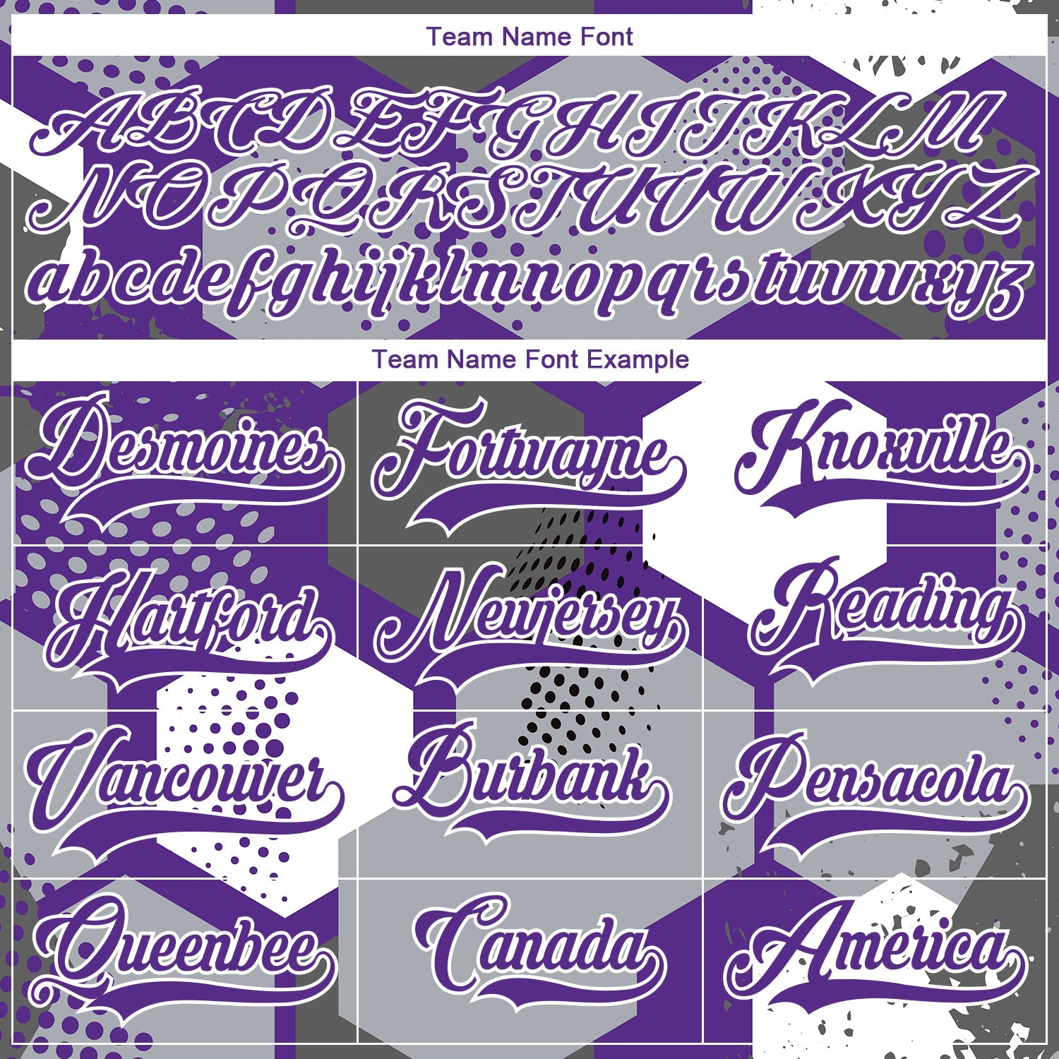 Custom Gray Purple-White 3D Pattern Geometric Shape Hockey Lace Neck Jersey view 6