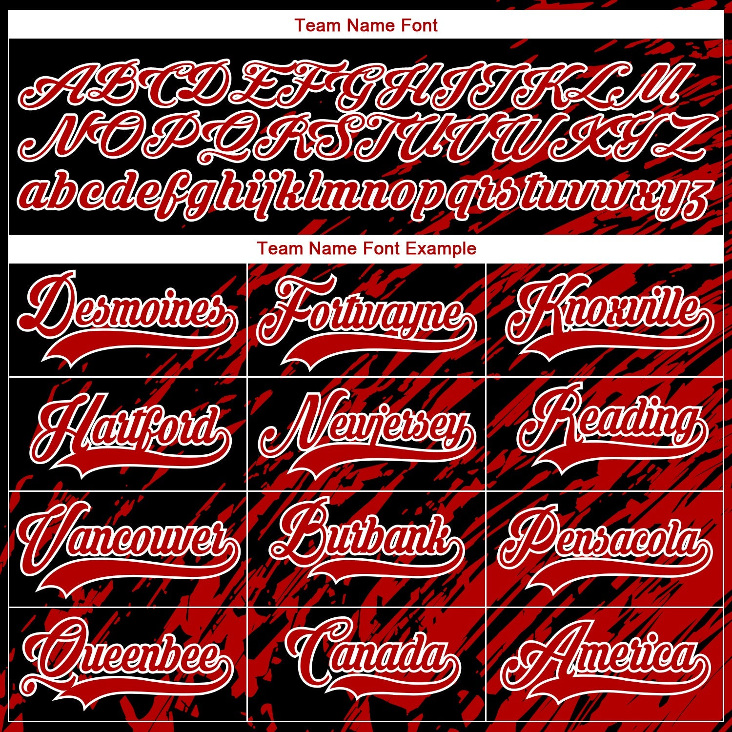 Custom Black Red-White 3D Splash Art Hockey Lace Neck Jersey view 6