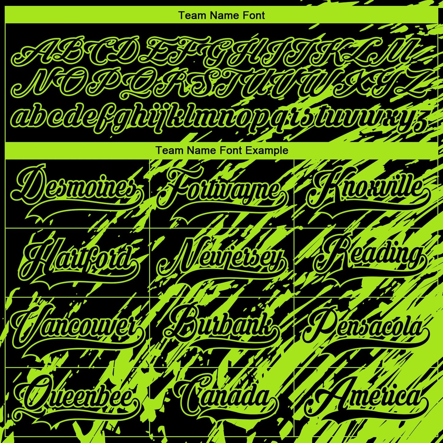 Custom Black Neon Green-White 3D Splash Art Hockey Lace Neck Jersey view 6