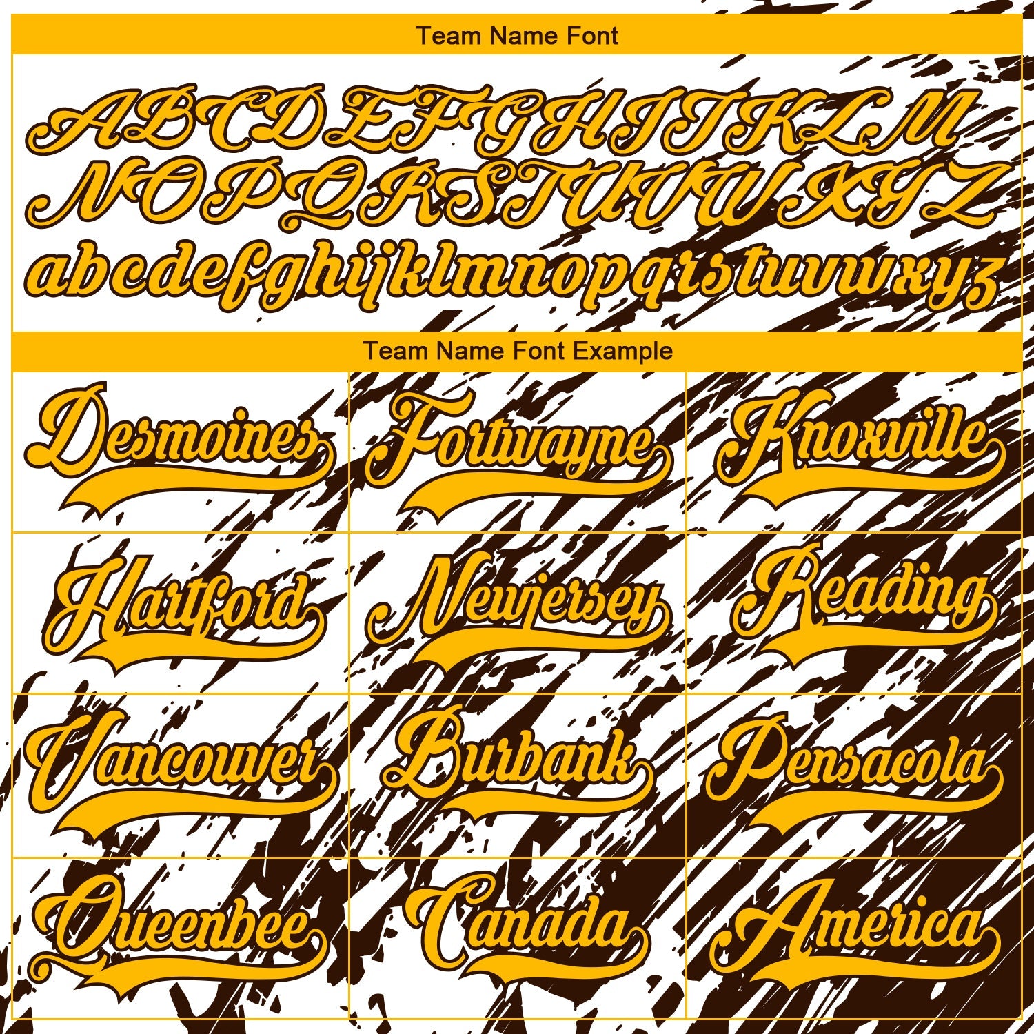 Custom White Gold-Brown 3D Splash Art Hockey Lace Neck Jersey view 6