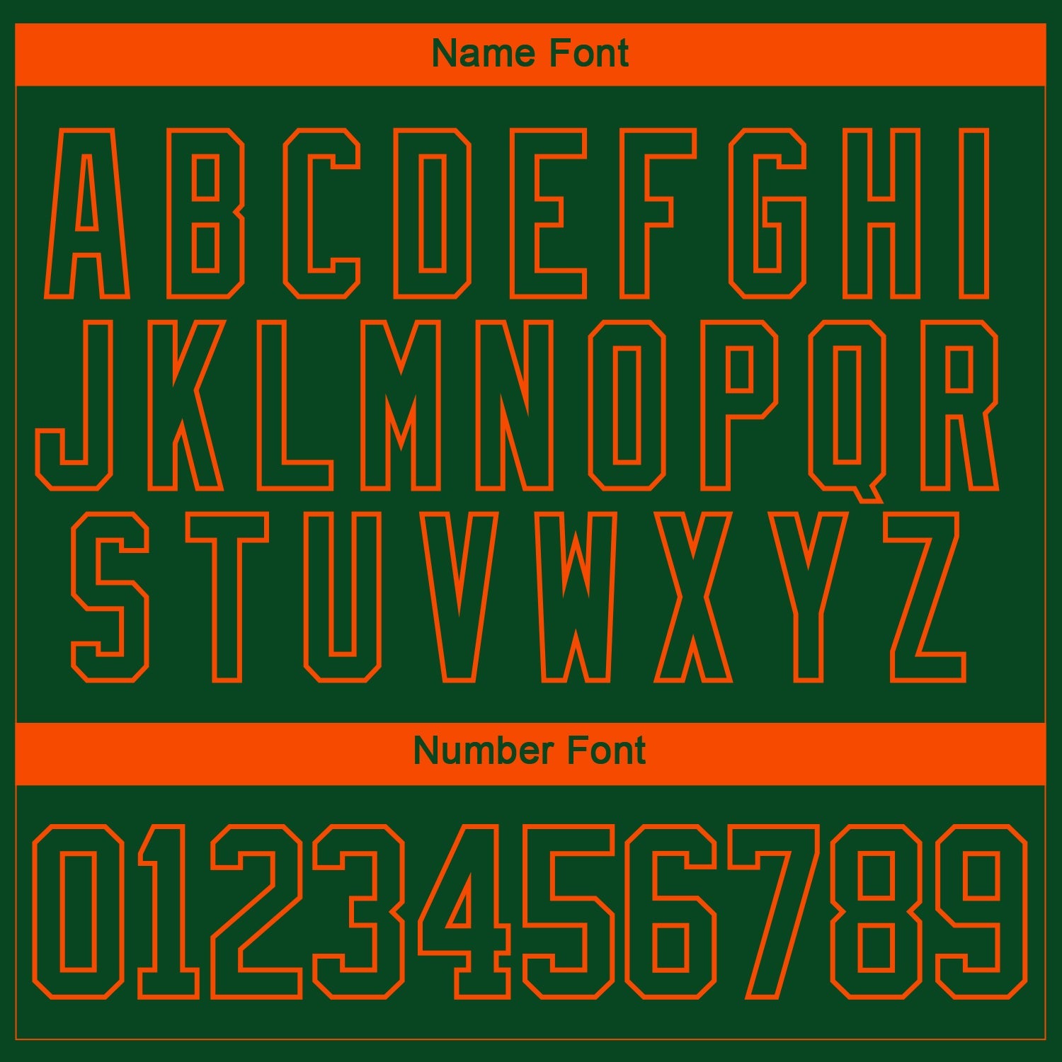 Custom Green Orange-White 3D Splash Art Hockey Lace Neck Jersey view 7