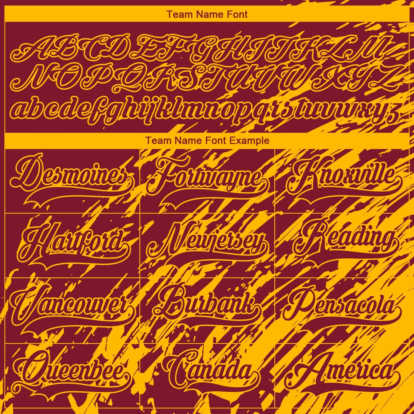 Custom Crimson Gold-White 3D Splash Art Hockey Lace Neck Jersey view 6