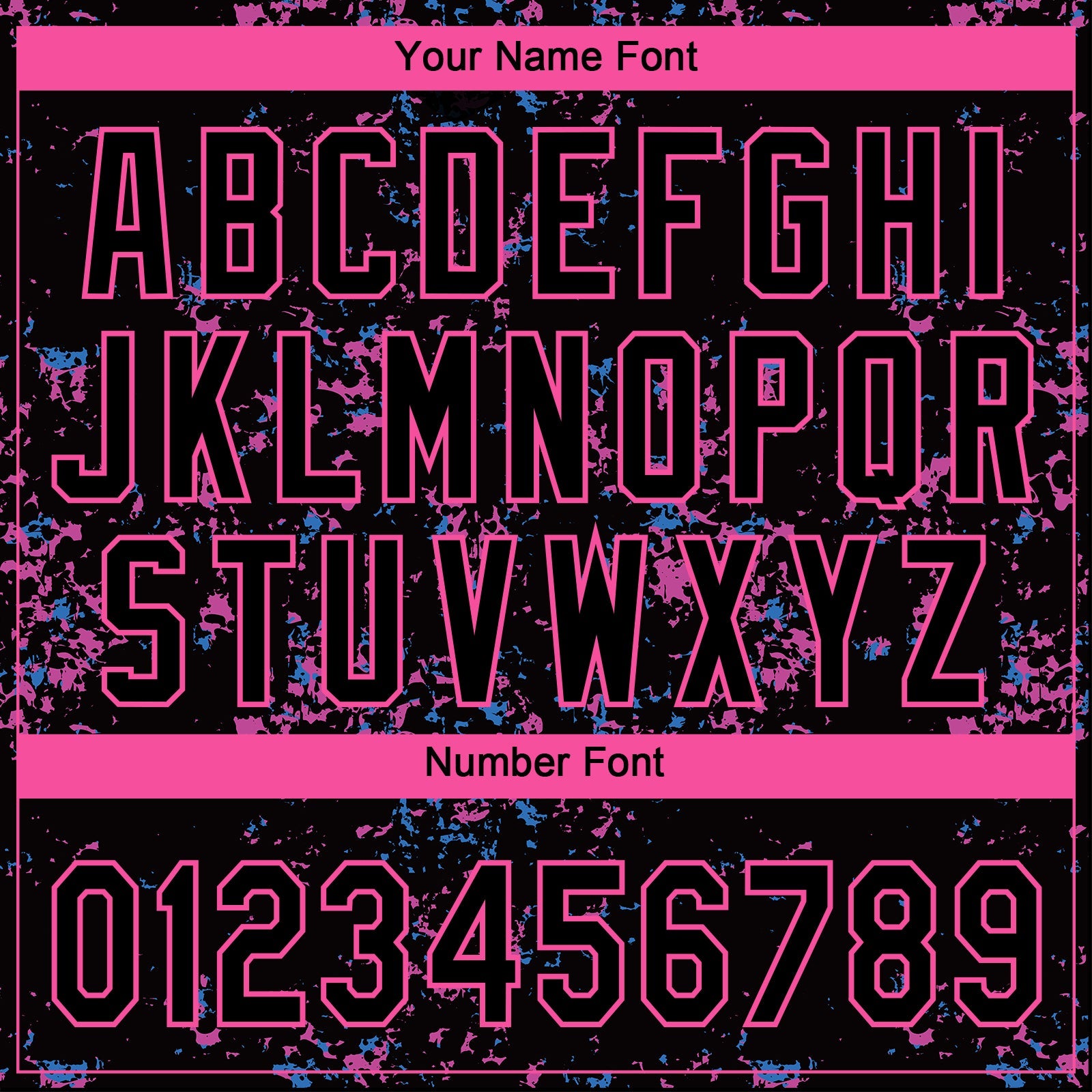 Custom Black Black-Pink 3D Pattern Design Authentic Baseball Jersey view 4