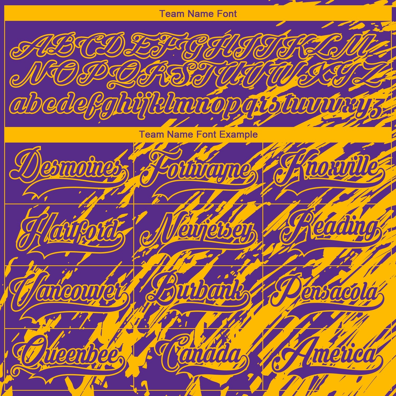 Custom Purple Gold-White 3D Splash Art Hockey Lace Neck Jersey view 6