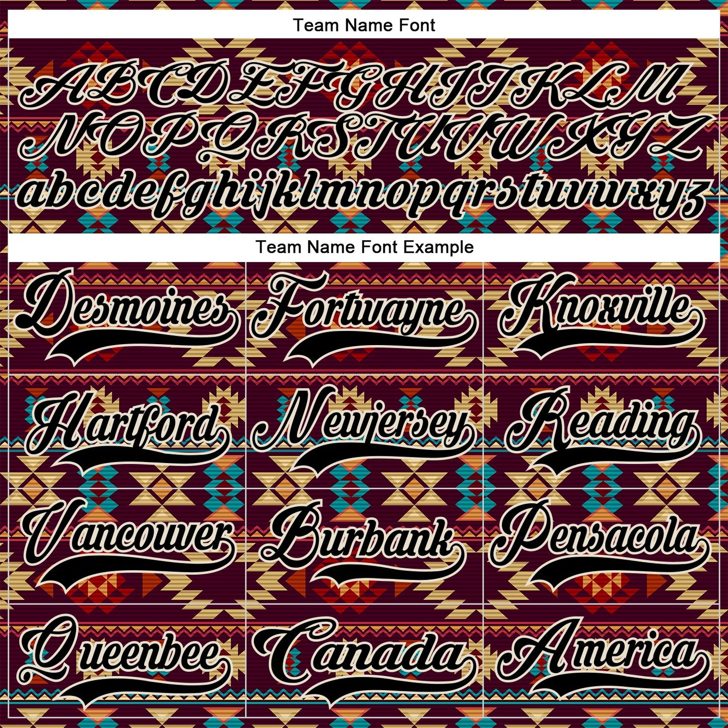 Custom Black Cream 3D Pattern Native Americans Tribal Indigenous People Hockey Lace Neck Jersey view 6