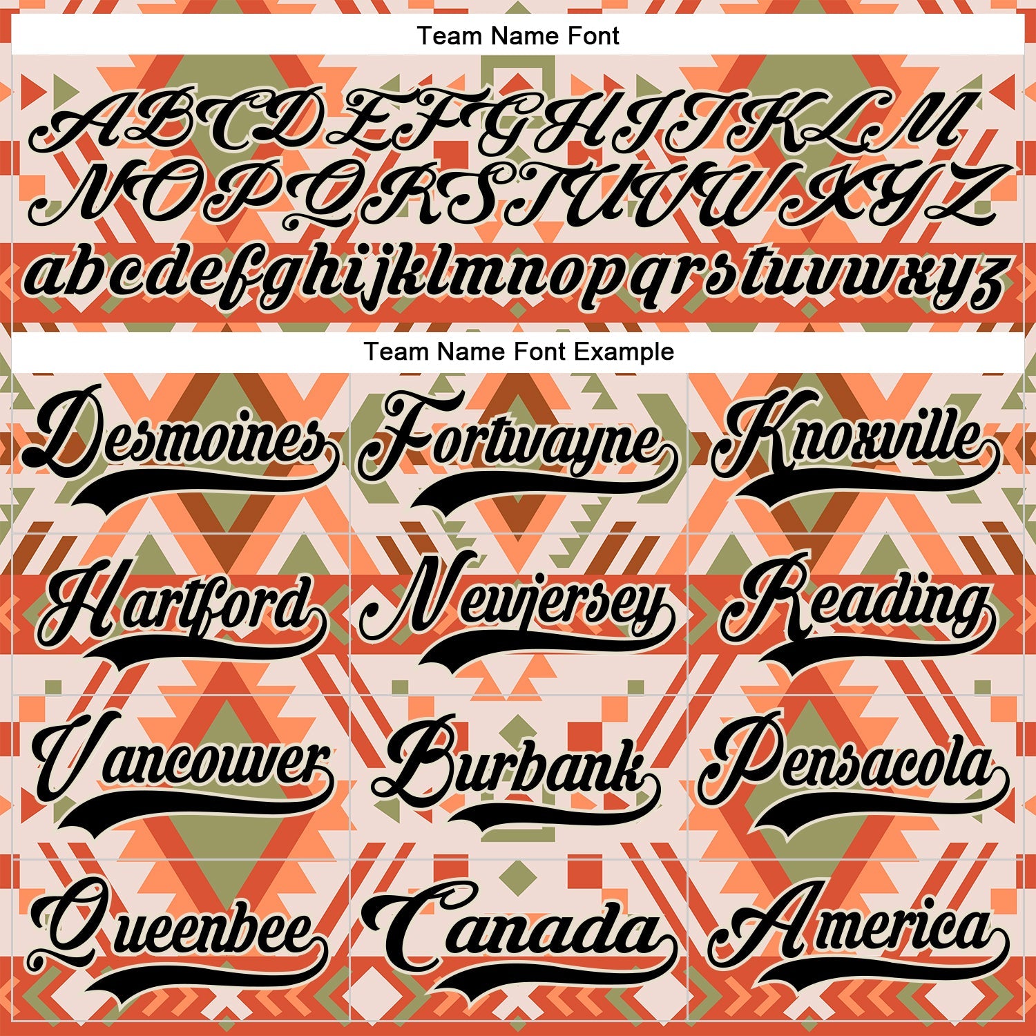 Custom Cream Black-Orange 3D Pattern Native Americans Tribal Indigenous People Hockey Lace Neck Jersey view 6