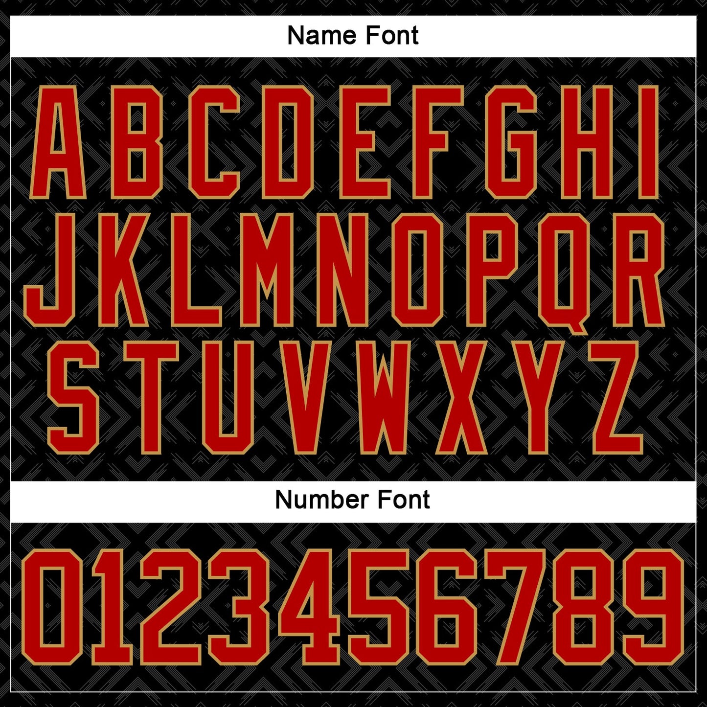 Custom Black Red-Old Gold 3D Pattern Native Americans Tribal Indigenous People Hockey Lace Neck Jersey view 7