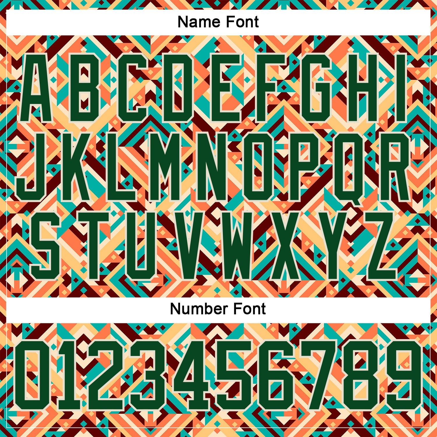 Custom Green Cream 3D Pattern Native Americans Tribal Indigenous People Hockey Lace Neck Jersey view 7