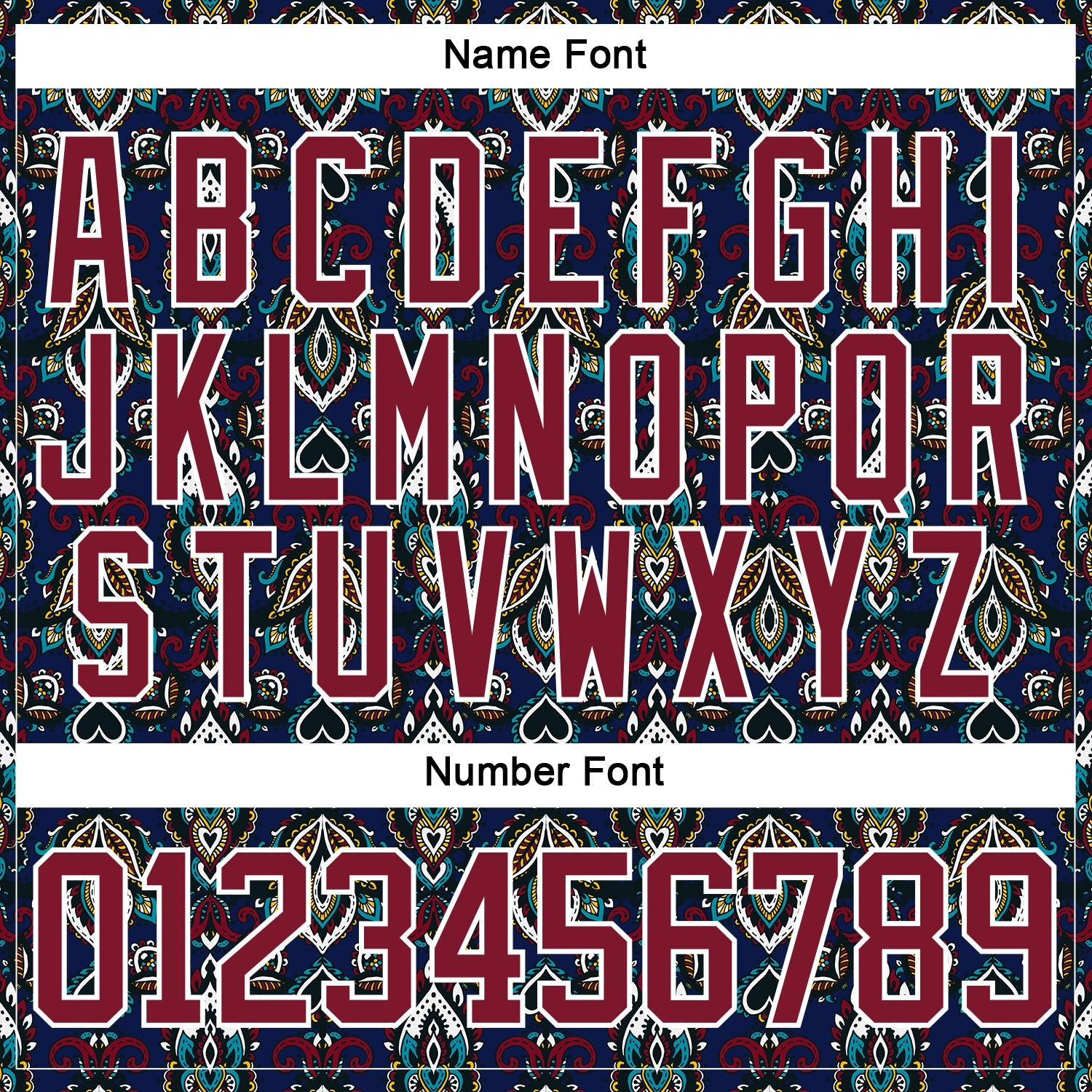 Custom Navy Crimson-White 3D Pattern Native Americans Tribal Indigenous People Hockey Lace Neck Jersey view 7