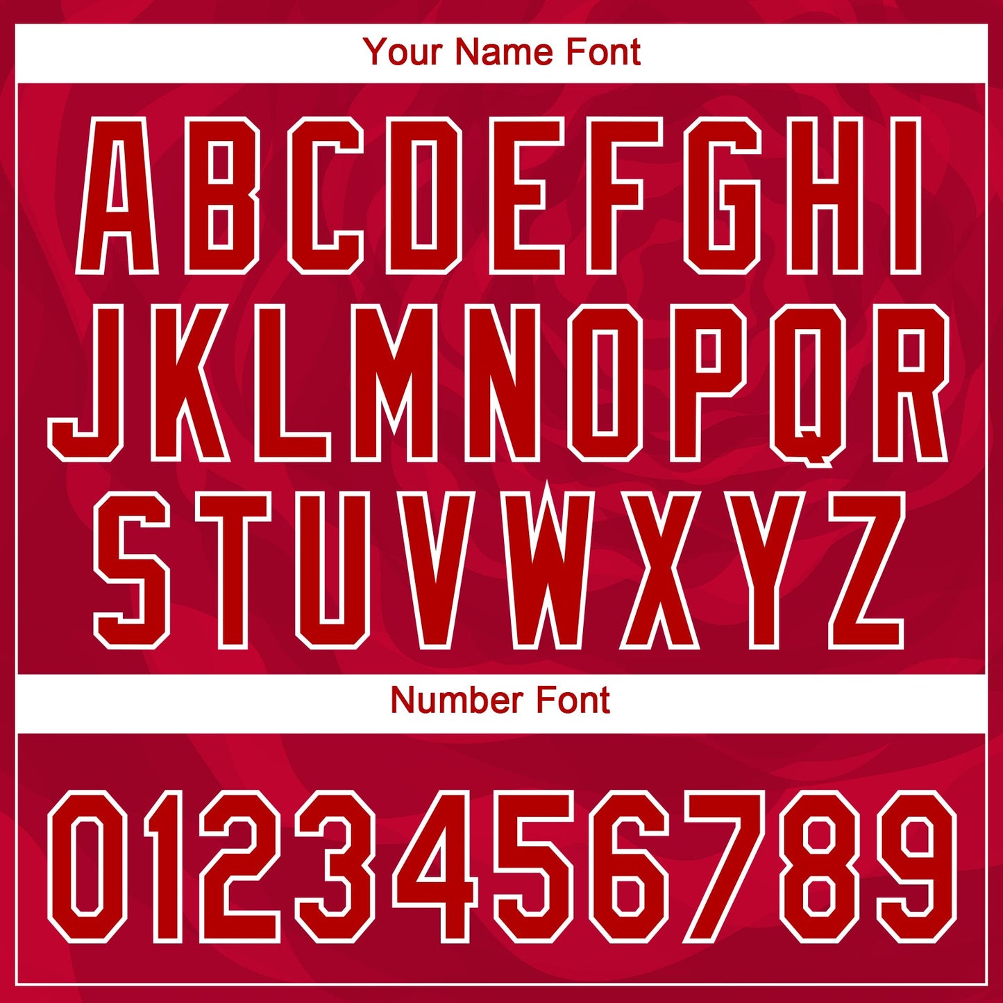 Custom Red Red-White 3D Pattern Design Authentic Baseball Jersey view 4