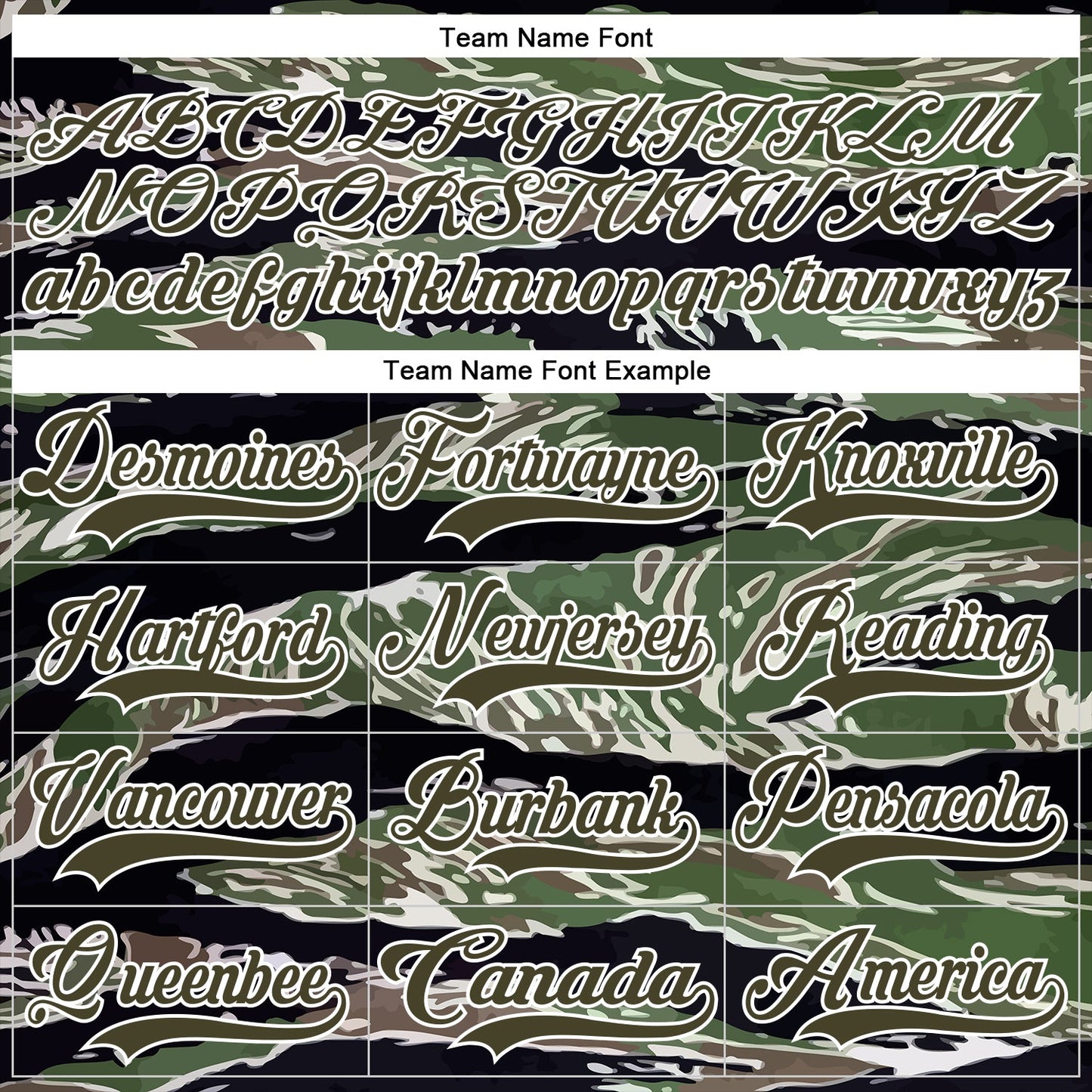 Custom Camo Olive Black-White 3D Camouflage Hockey Lace Neck Jersey view 6