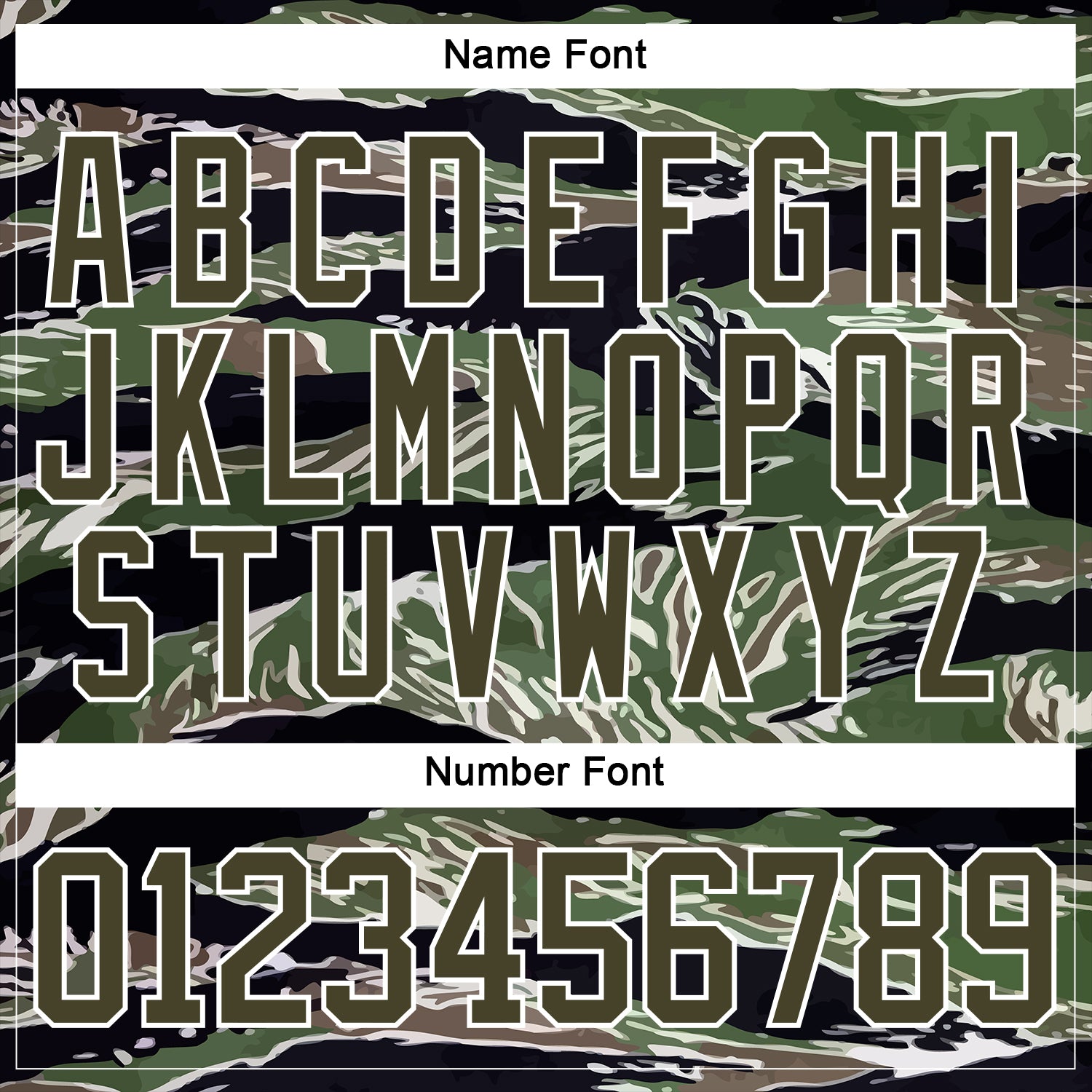 Custom Camo Olive Black-White 3D Camouflage Hockey Lace Neck Jersey view 7