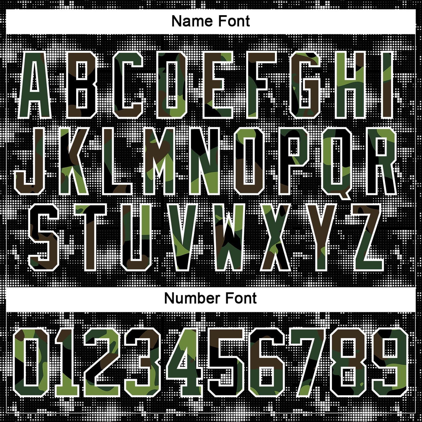Custom Camo Black-White 3D Camouflage Digital Hockey Lace Neck Jersey view 7