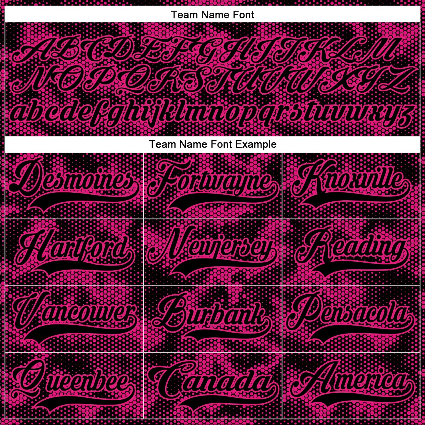 Custom Camo Black-Hot Pink 3D Camouflage Digital Hockey Lace Neck Jersey view 6