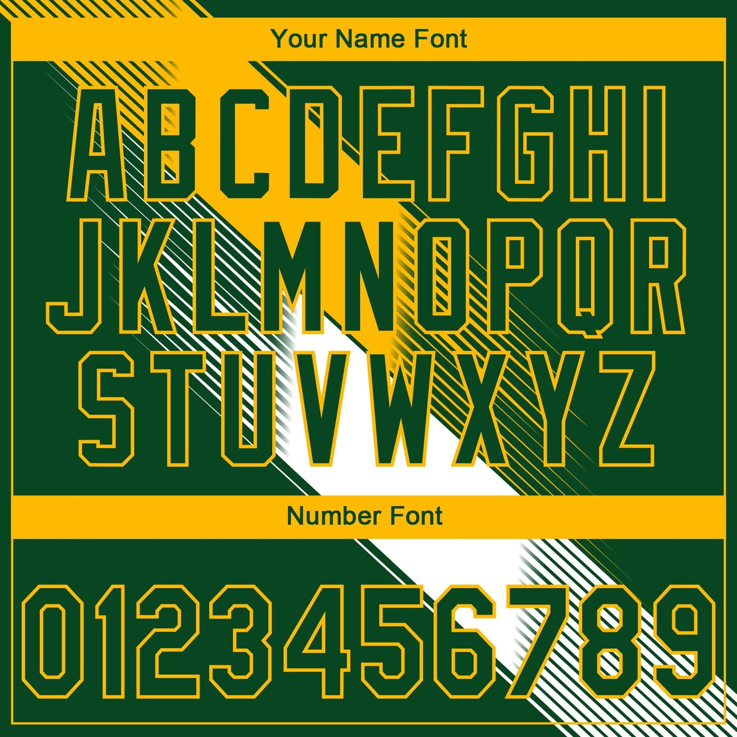 Custom Stitched Green Gold-White E-sports Pattern Pullover Sweatshirt Hoodie view 6