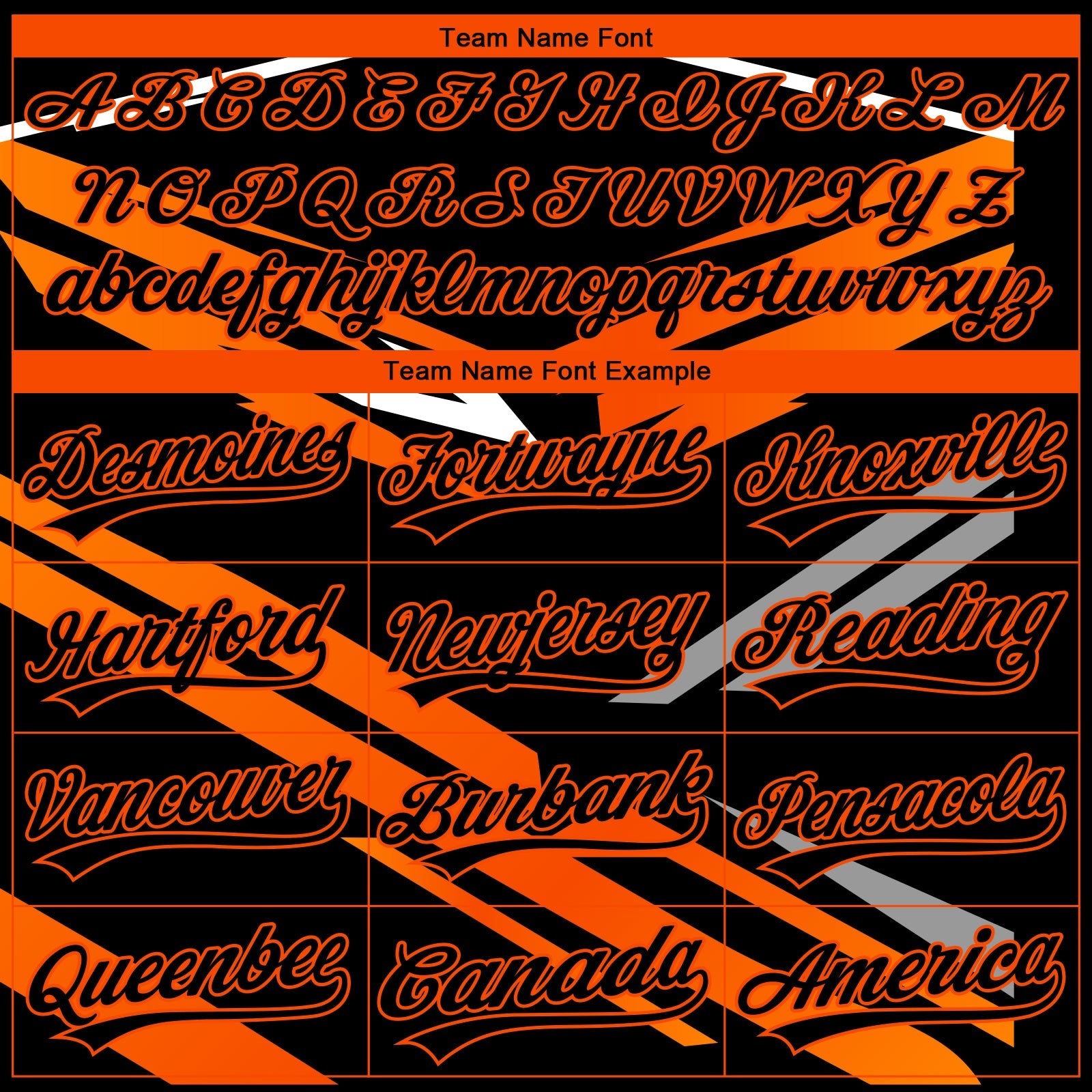 Custom Stitched Black Orange-White E-sports Pattern Pullover Sweatshirt Hoodie view 5