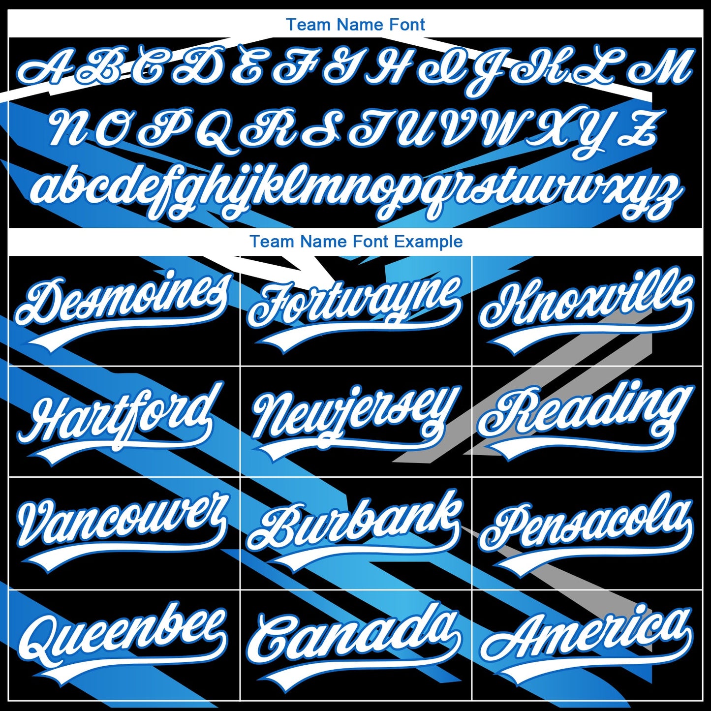 Custom Stitched Black White-Sky Blue E-sports Pattern Pullover Sweatshirt Hoodie view 5