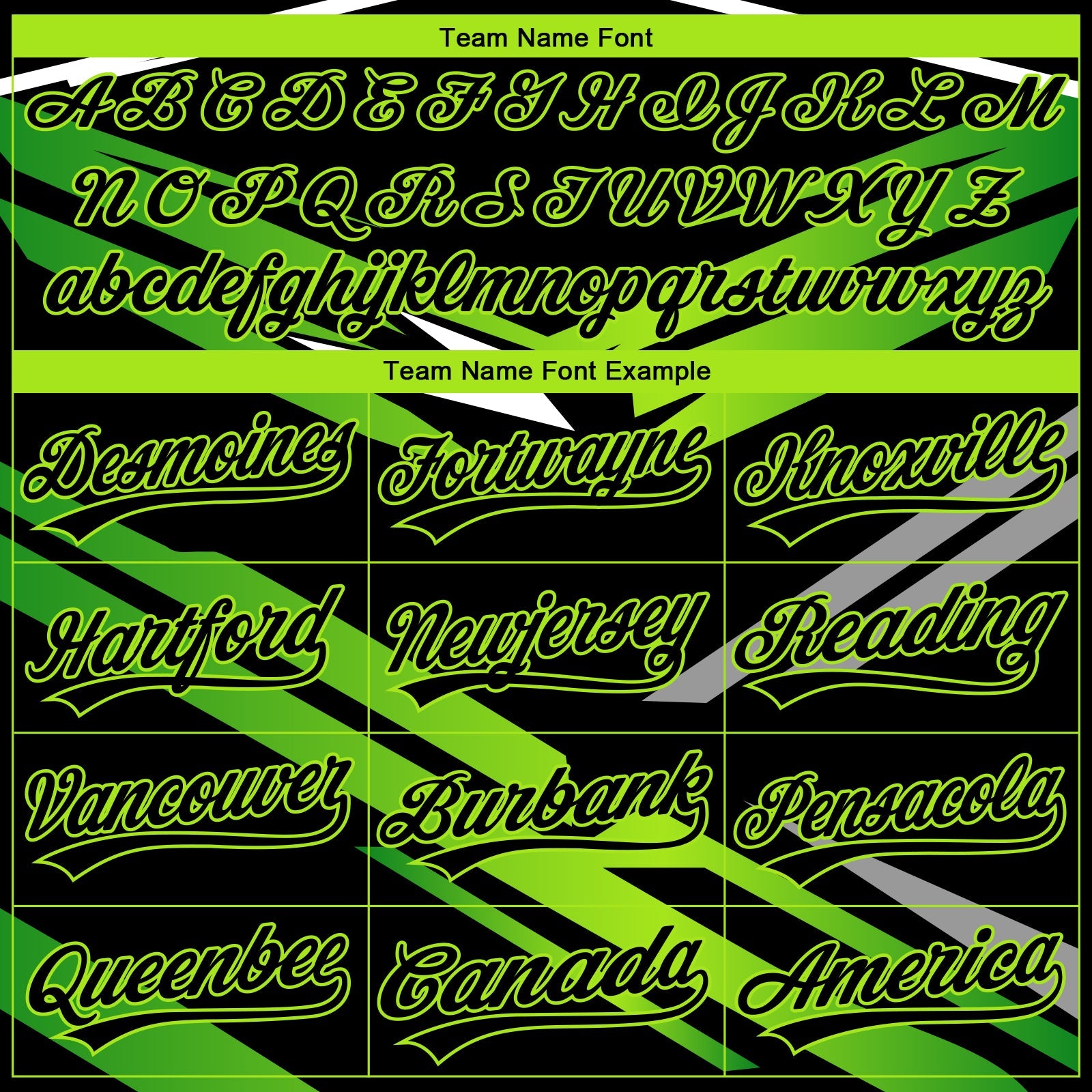 Custom Stitched Black Neon Green-White E-sports Pattern Pullover Sweatshirt Hoodie view 5