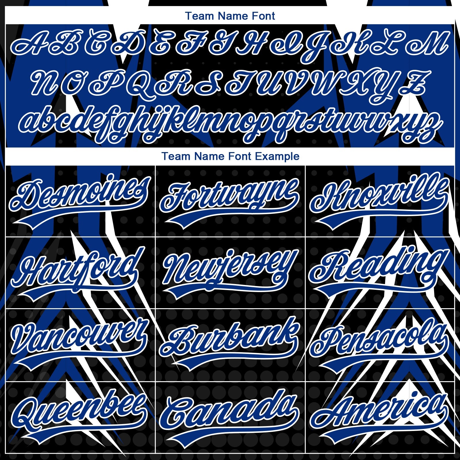 Custom Stitched Royal Black-White E-sports Pattern Pullover Sweatshirt Hoodie view 5