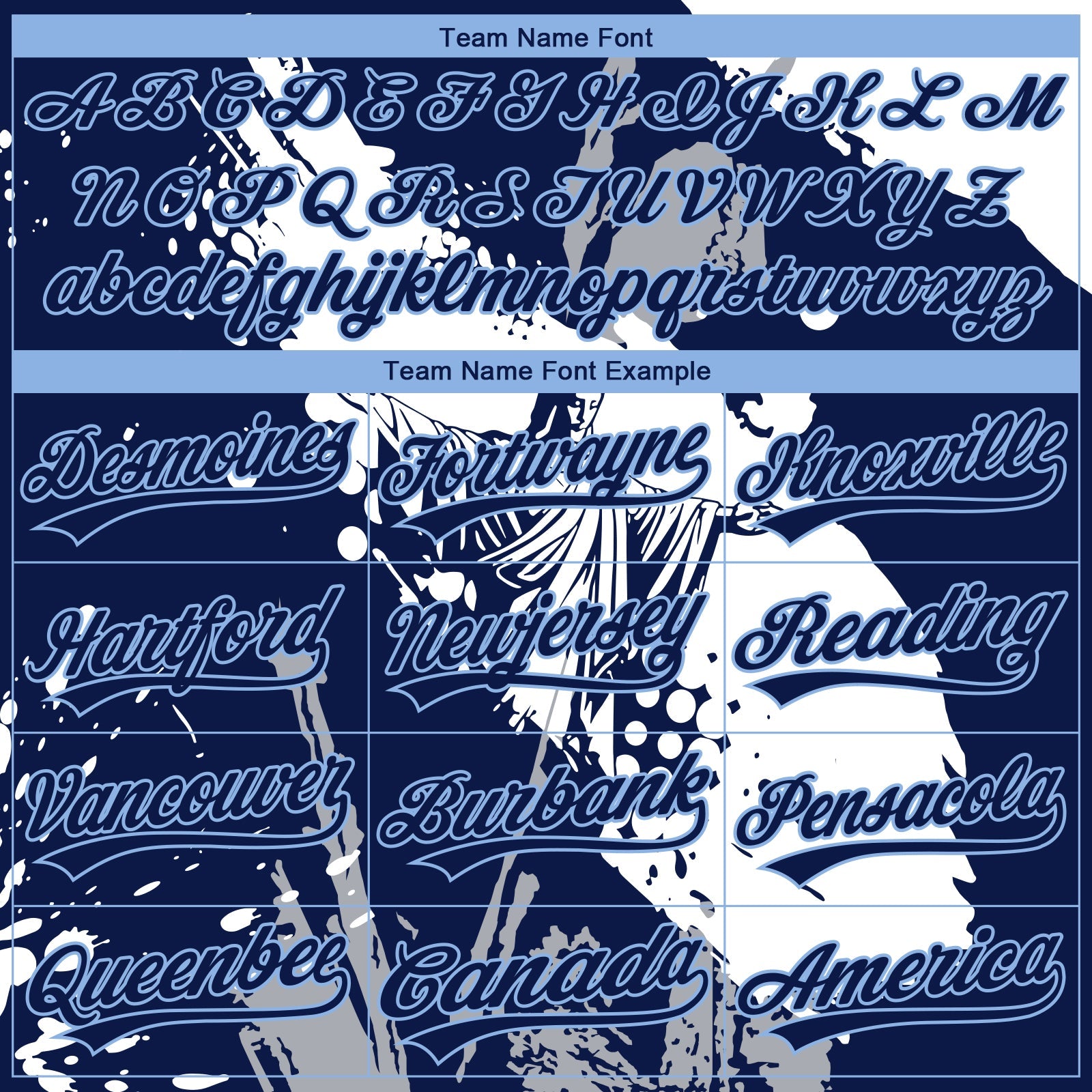Custom Stitched Navy Light Blue-White Religion Jesus Christ Pullover Sweatshirt Hoodie view 5