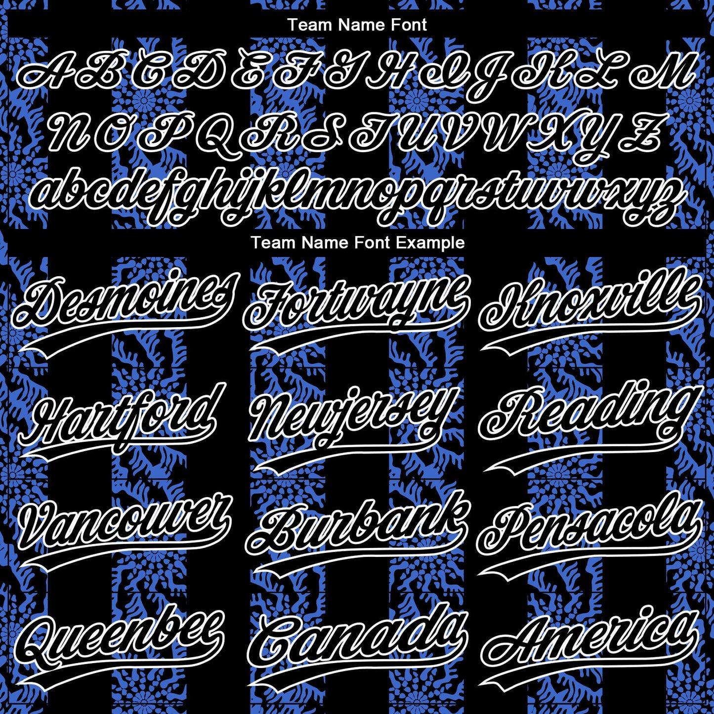 Custom Royal Black-White 3D Pattern Design Authentic Baseball Jersey view 4