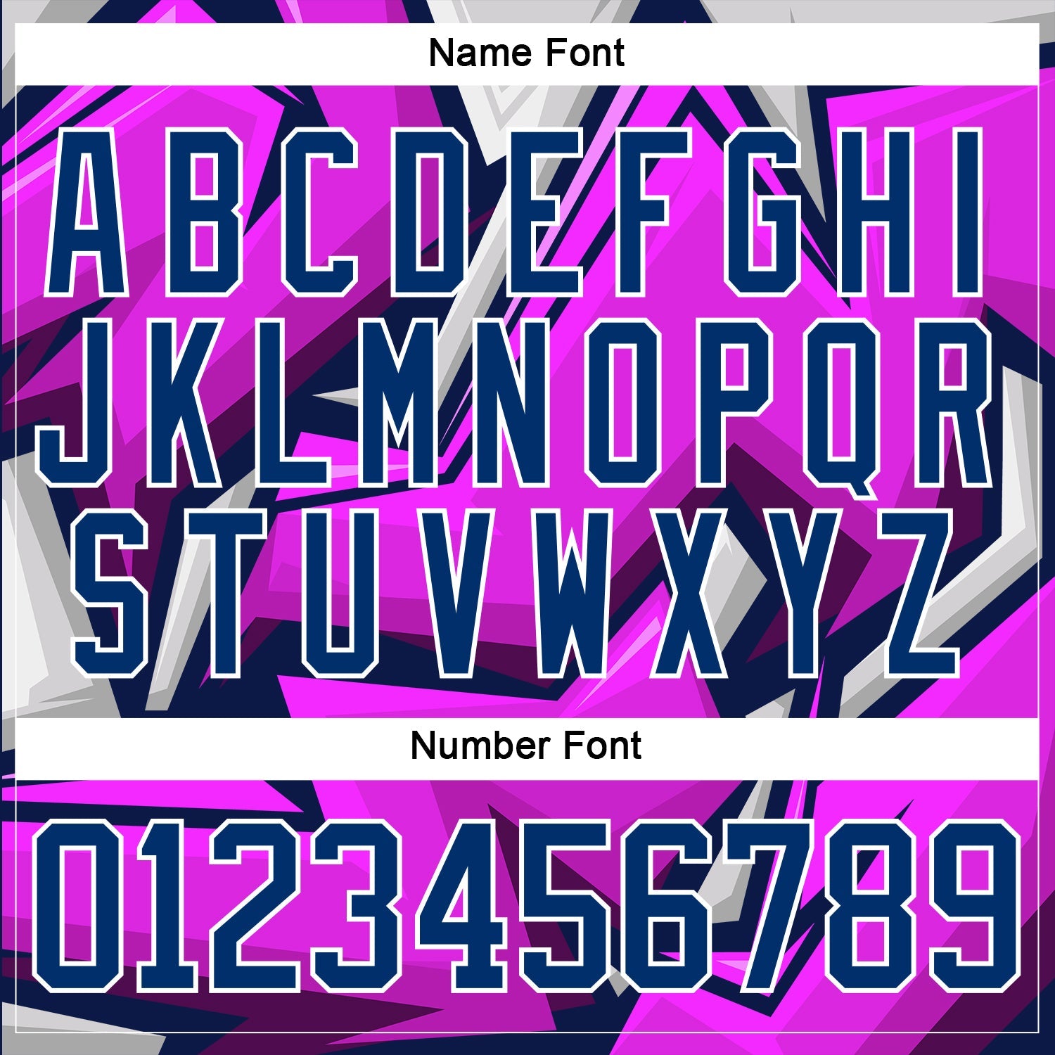 Custom Purple US Navy Blue Red-White Cyber Mecha E-sport Hockey Jersey view 7
