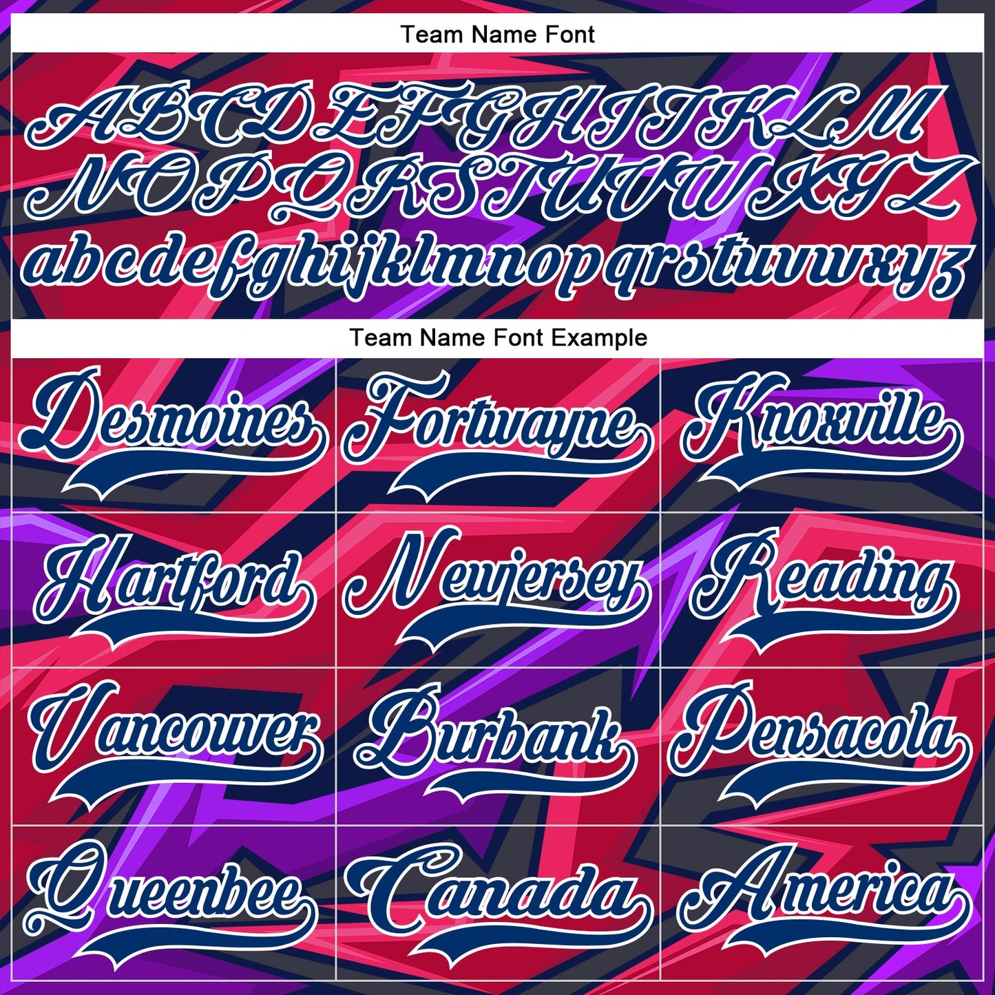 Custom Black US Navy Blue Purple Pink-White Cyber Mecha E-sport Hockey Jersey view 6