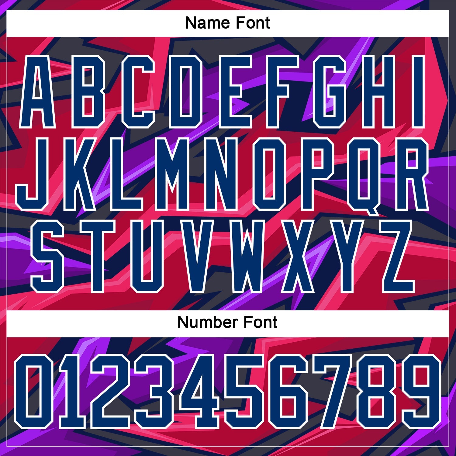 Custom Black US Navy Blue Purple Pink-White Cyber Mecha E-sport Hockey Jersey view 7