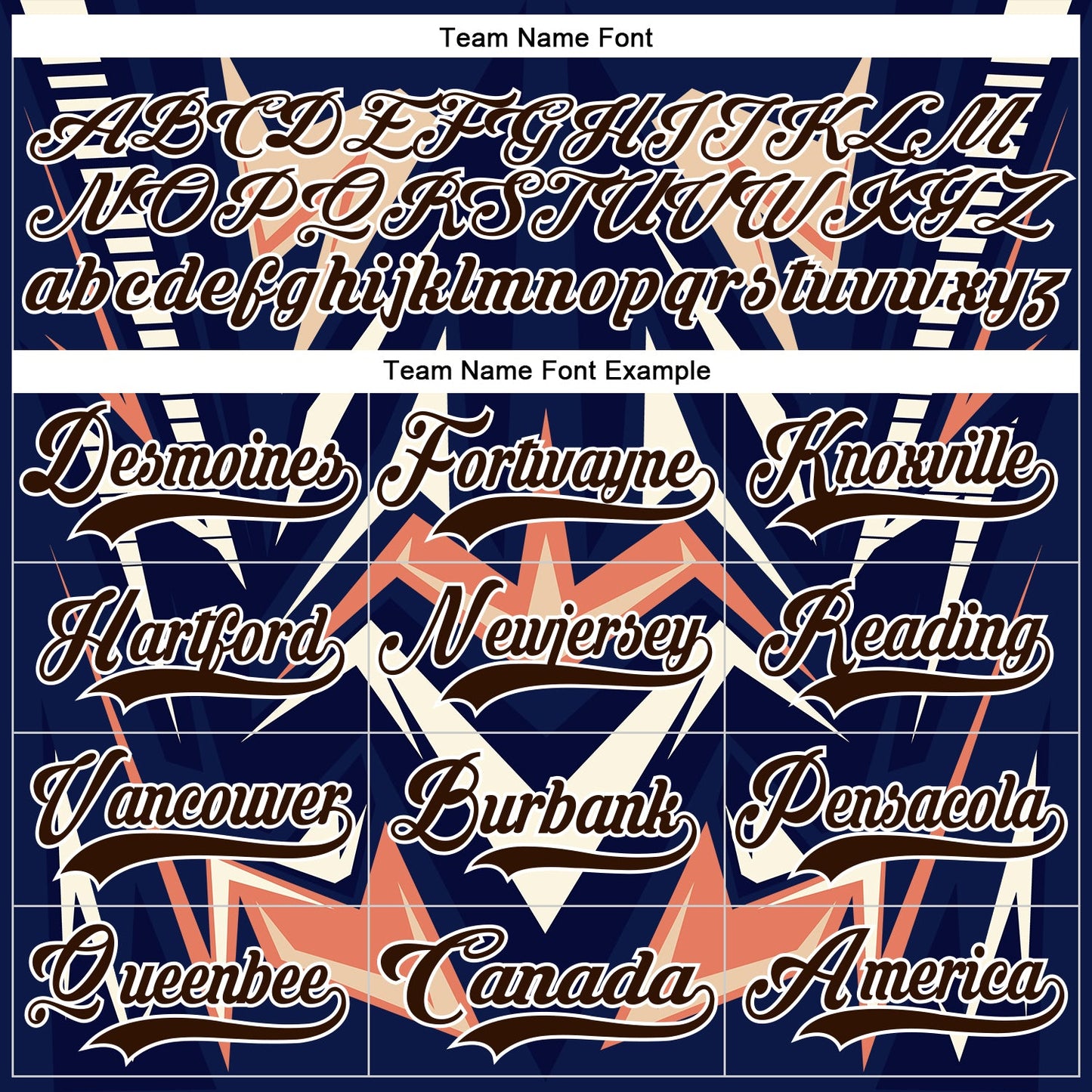 Custom Royal Brown Orange Cream-White Cyber Mecha E-sport Hockey Jersey view 6